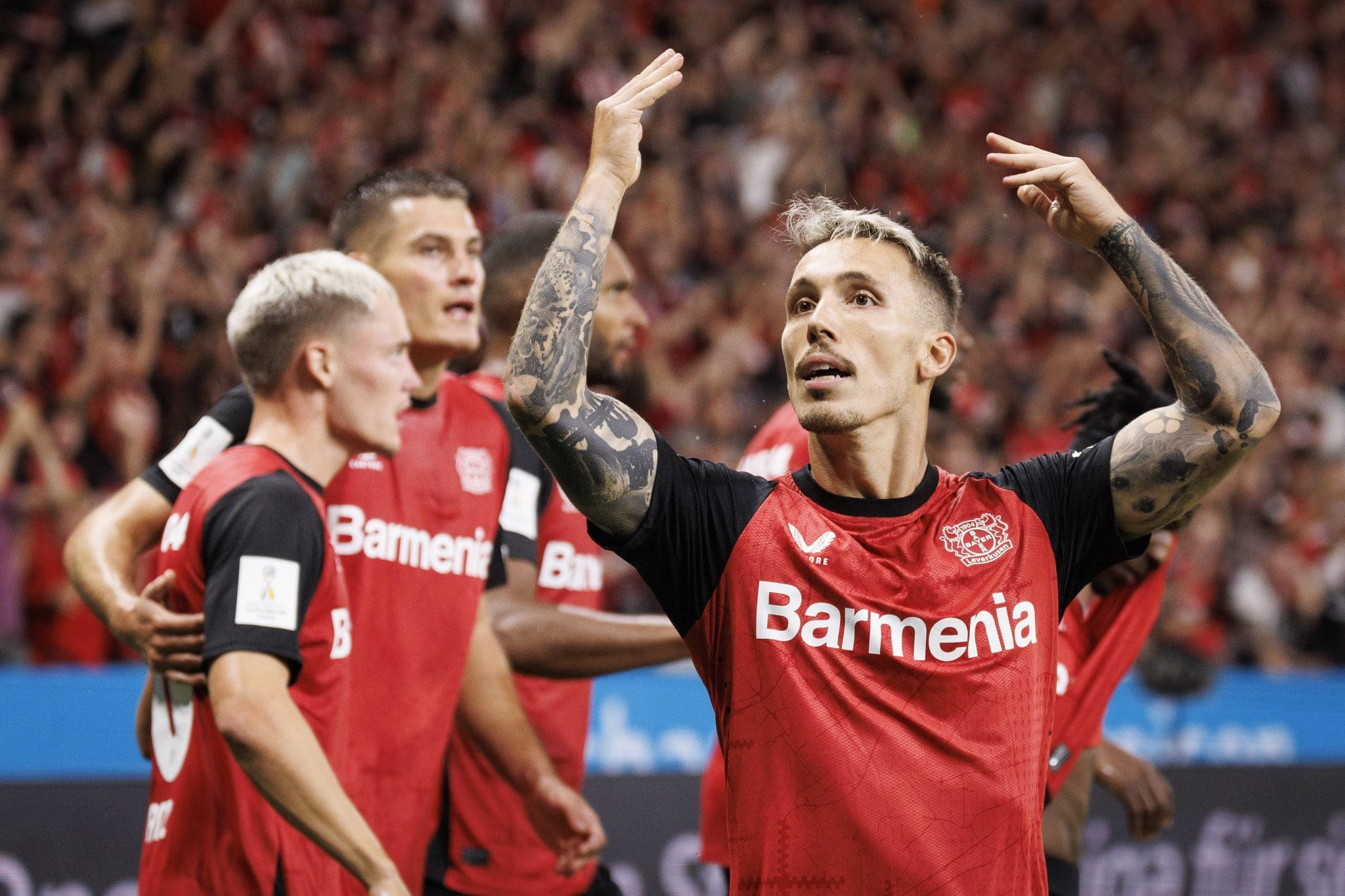 23/24 n&atilde;o acabou? Leverkusen usa mesma arma que empilhou ta&ccedil;as para ganhar mais uma