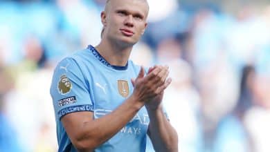Uma m&aacute;quina: Haaland alcan&ccedil;a a mesma marca de Rooney na PL com 423 jogos a menos