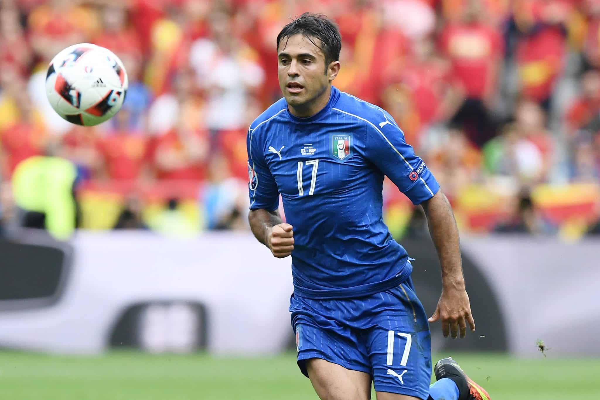 Eder em a&ccedil;&atilde;o pela sele&ccedil;&atilde;o italiana na Eurocopa 2016
