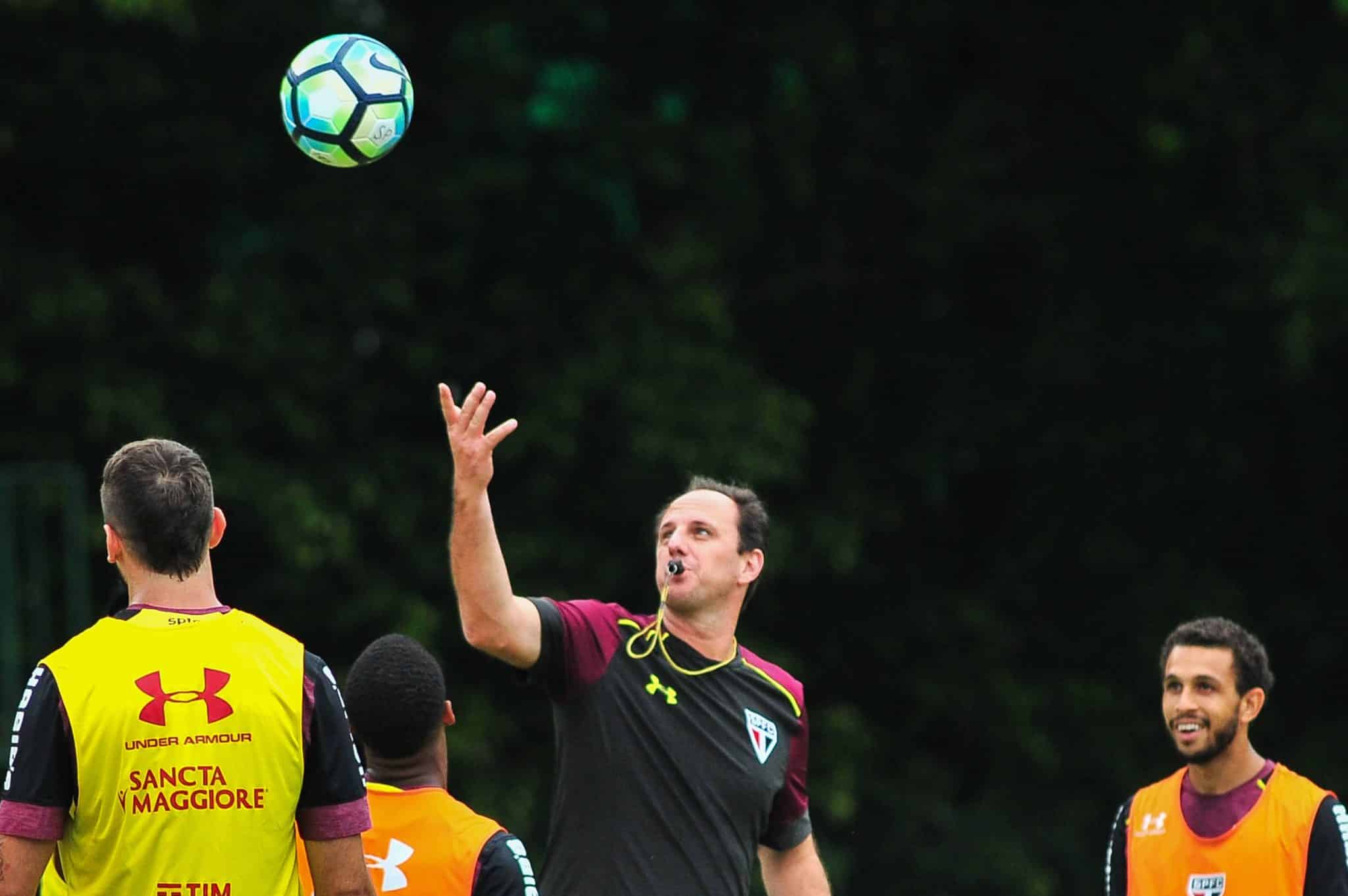 Rog&eacute;rio Ceni quando treinava o S&atilde;o Paulo. Foto: Imago