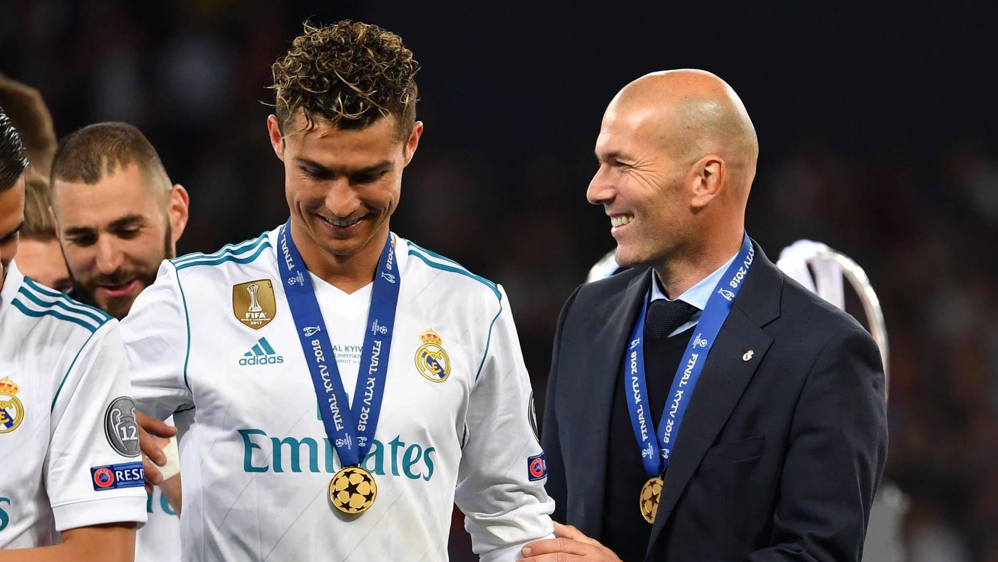 Cristiano Ronaldo Zidane Real Madrid