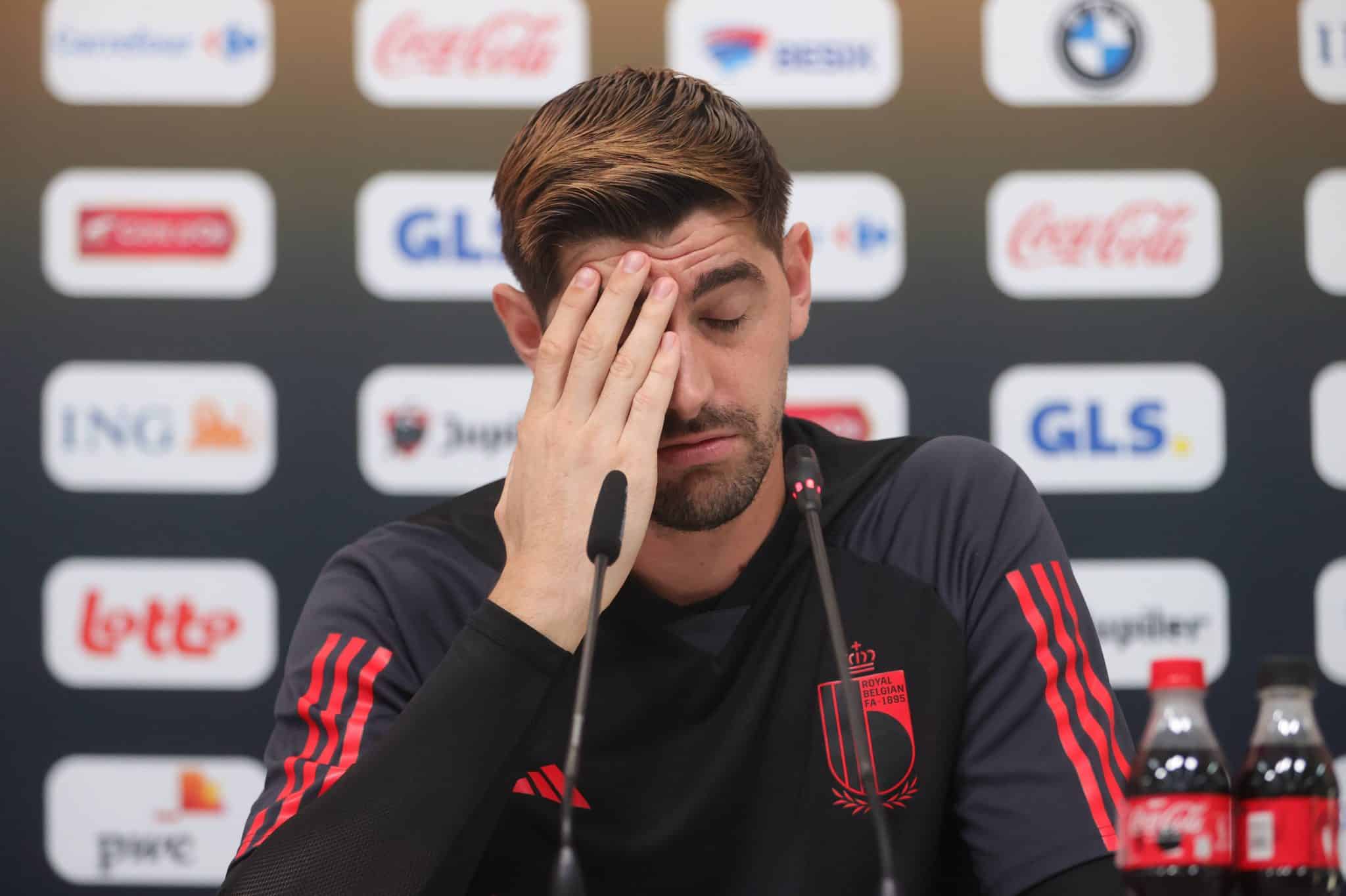 Courtois se recusa a jogar pela B&eacute;lgica ap&oacute;s atritos com t&eacute;cnico Domenico Tedesco