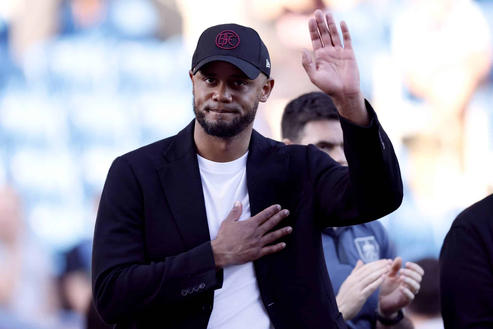 Kompany, ex-t&eacute;cnico do Burnley. Foto: Imago