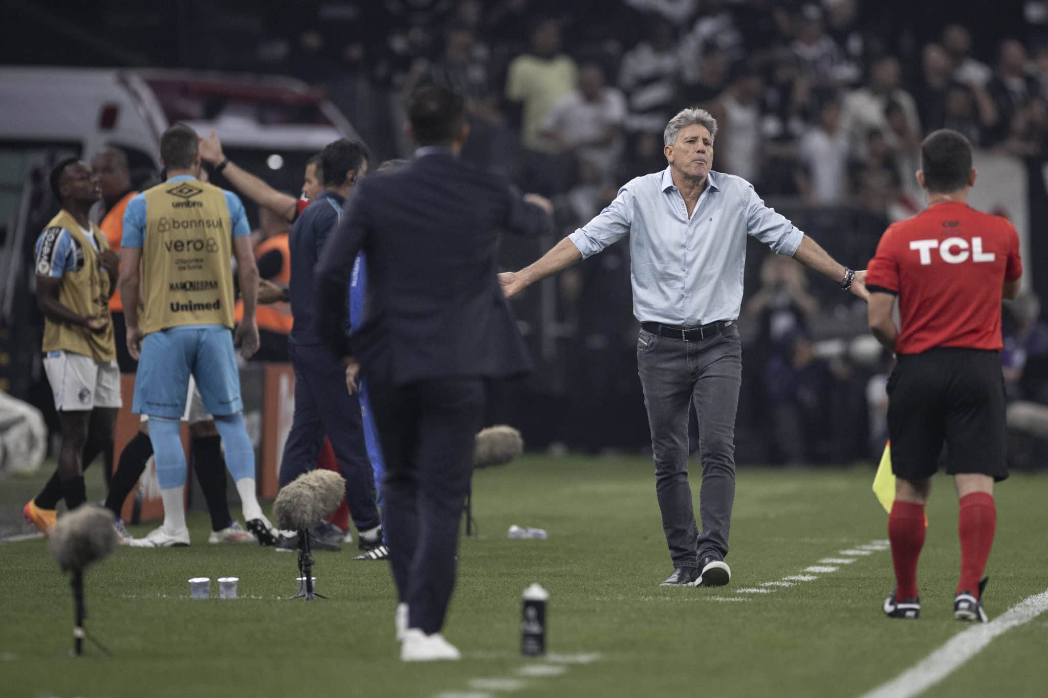 Renato Ga&uacute;cho Corinthians Gr&ecirc;mio Brasileir&atilde;o