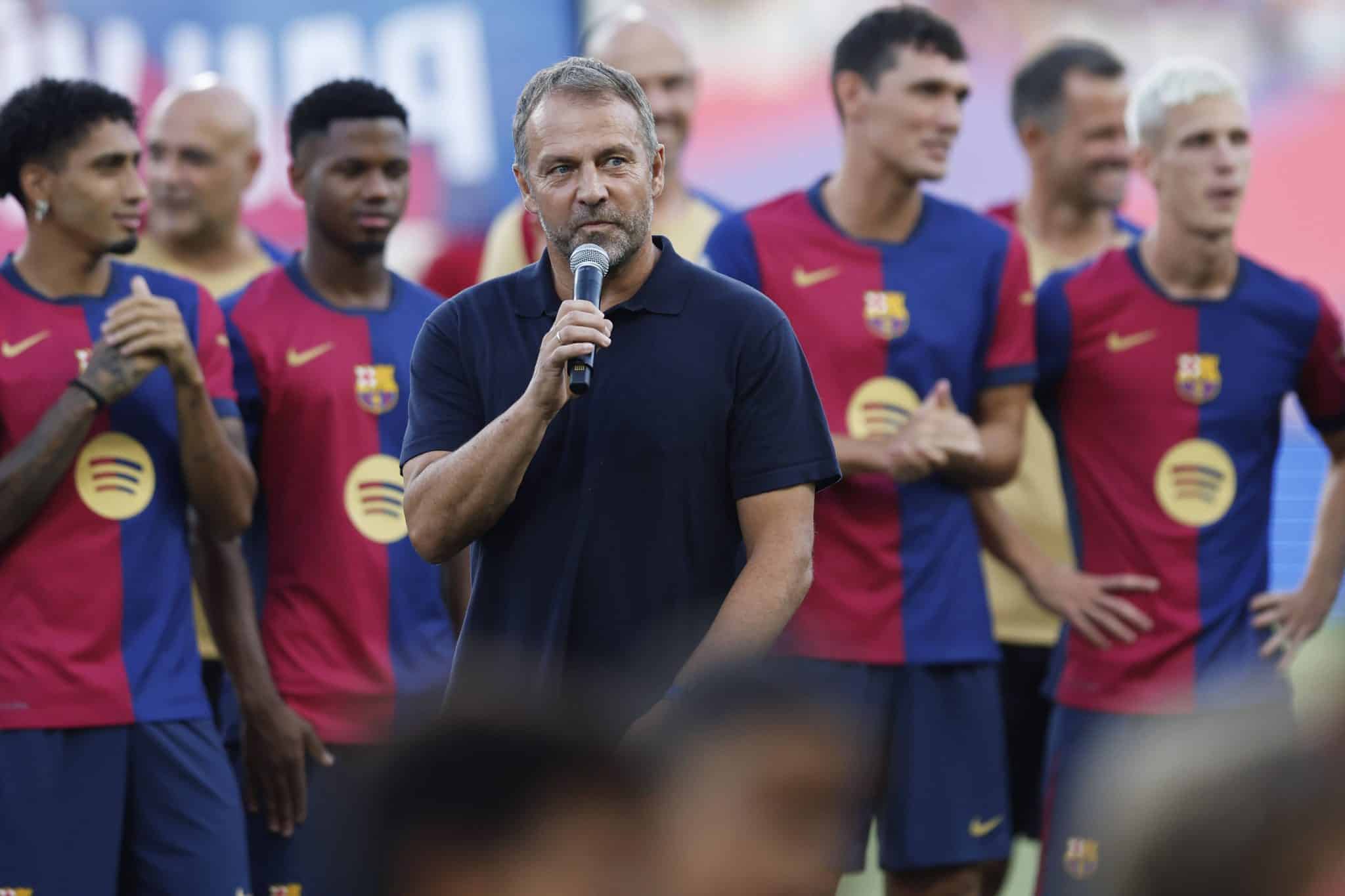 Foto: (Imago) - Hansi Flick, do Barcelona