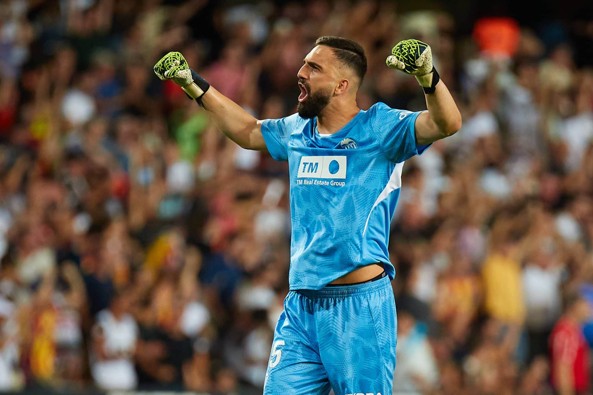 Giorgi Mamardashvili pode ser o pr&oacute;ximo goleiro do Liverpool. Foto: Imago