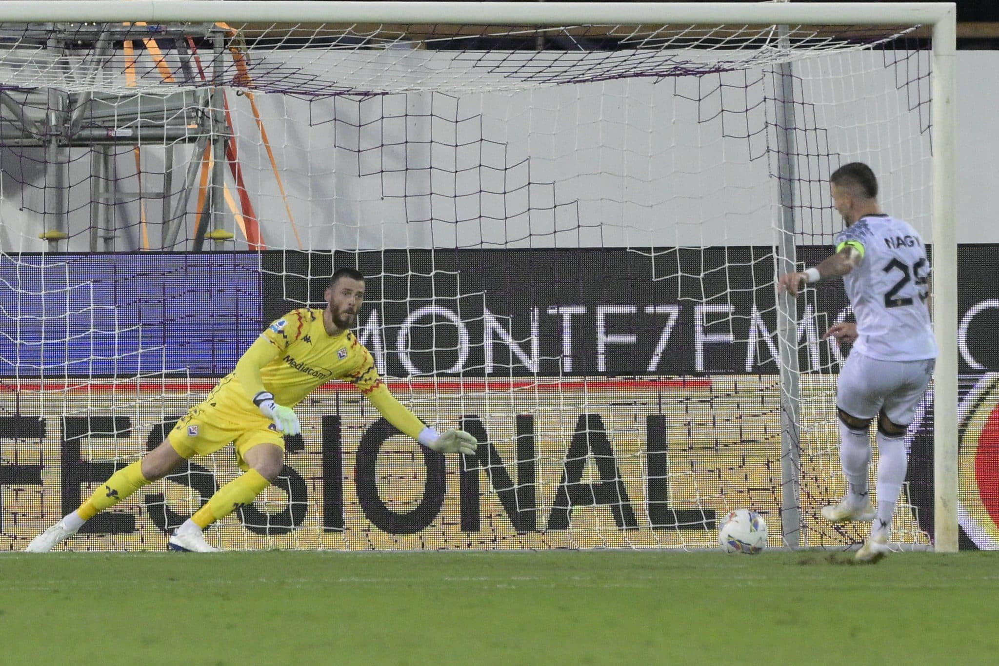 De Gea durante jogo pela Fiorentina. Foto: Imago