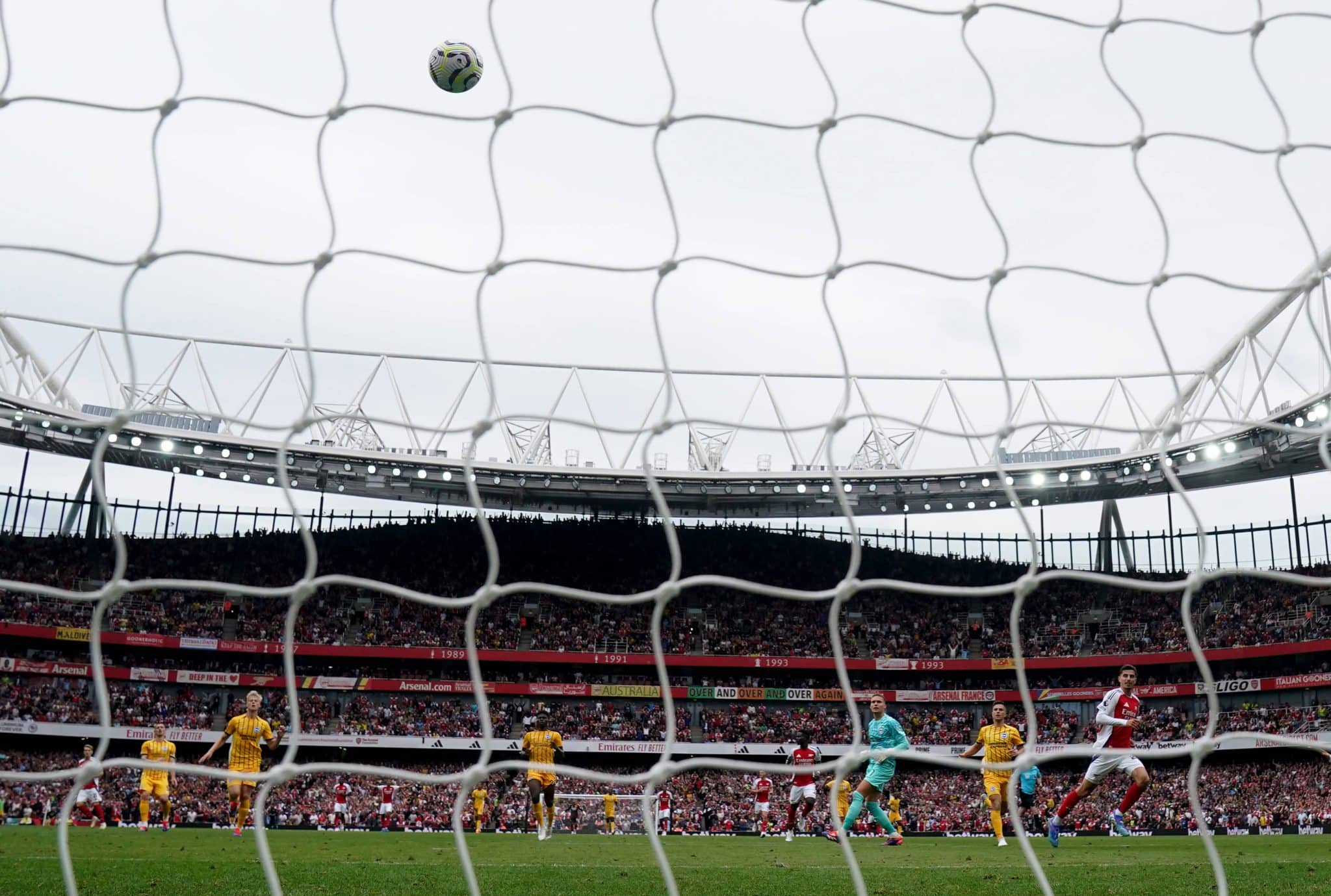Kai Havertz fez o primeiro gol do Arsenal. Foto: Imago