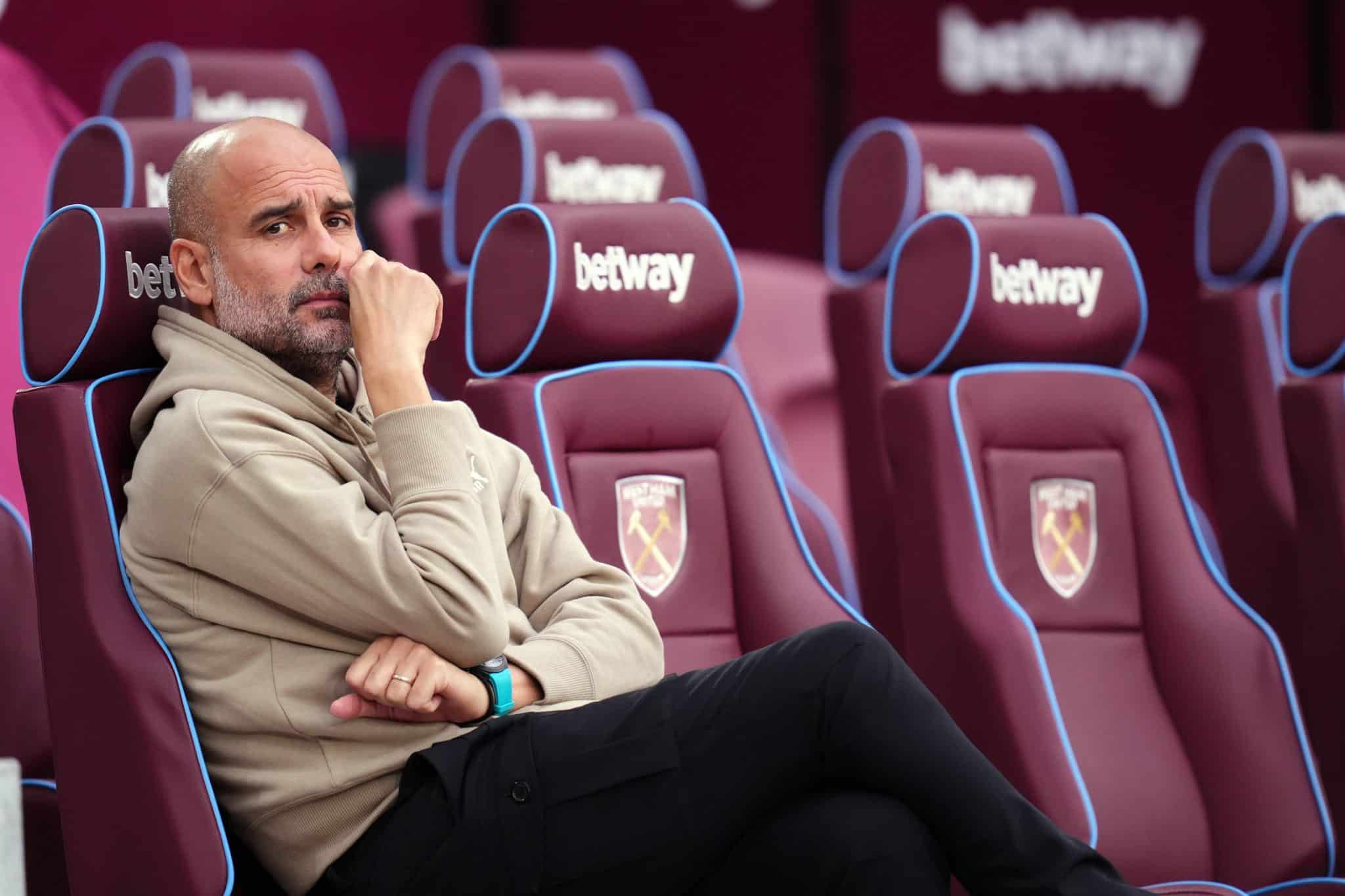 Foto: (Imago) - Pep Guardiola, t&eacute;cnico do Manchester City