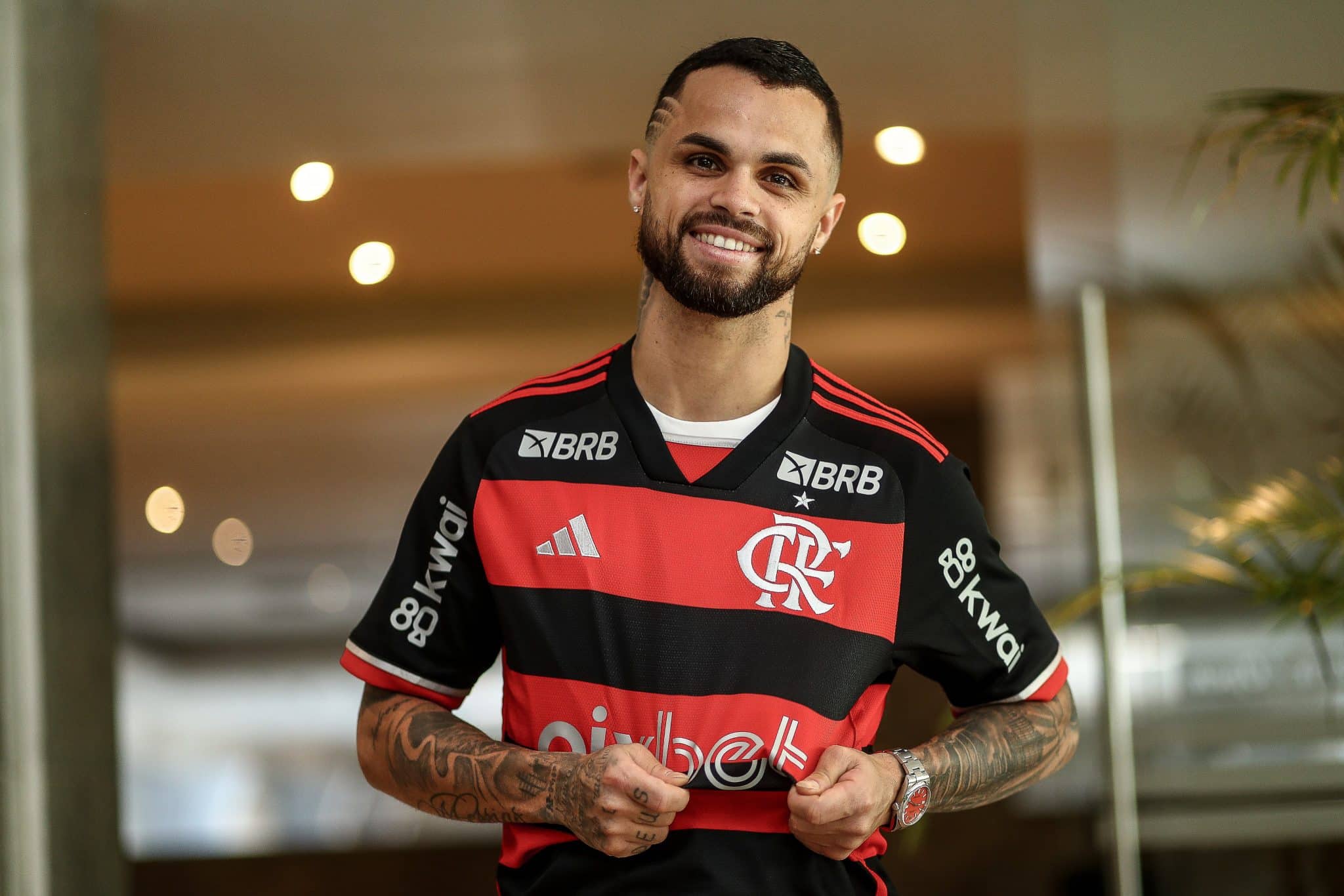 Michael quer iniciar a segunda passagem pelo Flamengo do mesmo jeito que terminou a primeira