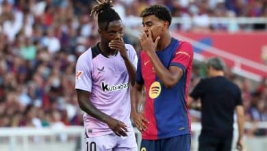 O que o t&eacute;cnico do Barcelona disse para Nico Willians no jogo contra o Bilbao