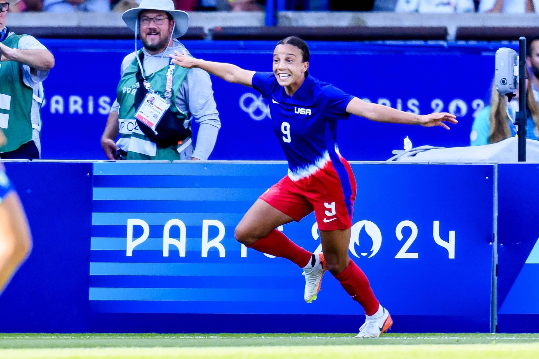 FRA, Olympische Sommerspiele Paris 2024, Fussball, Frauen , Finale, Brasielien (BRA) vs Vereinigte Staaten von America (