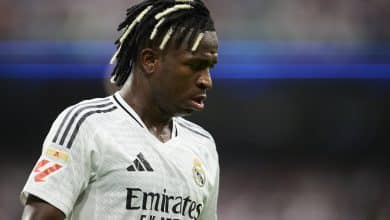 Vini Jr. salva um Real Madrid desequilibrado e impede queda de tabu de 23 anos