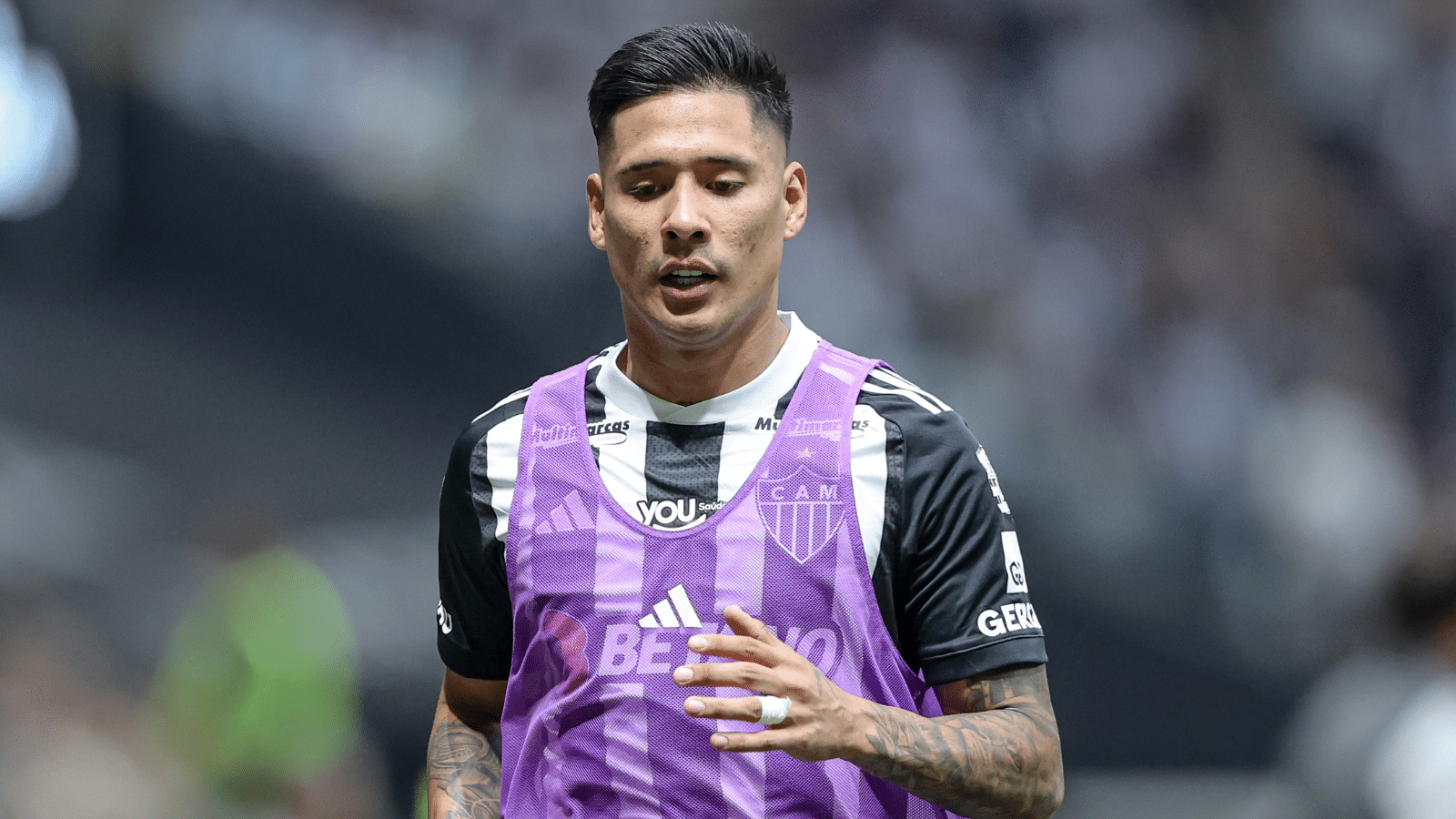 Zaracho &eacute; o motorzinho do Atl&eacute;tico