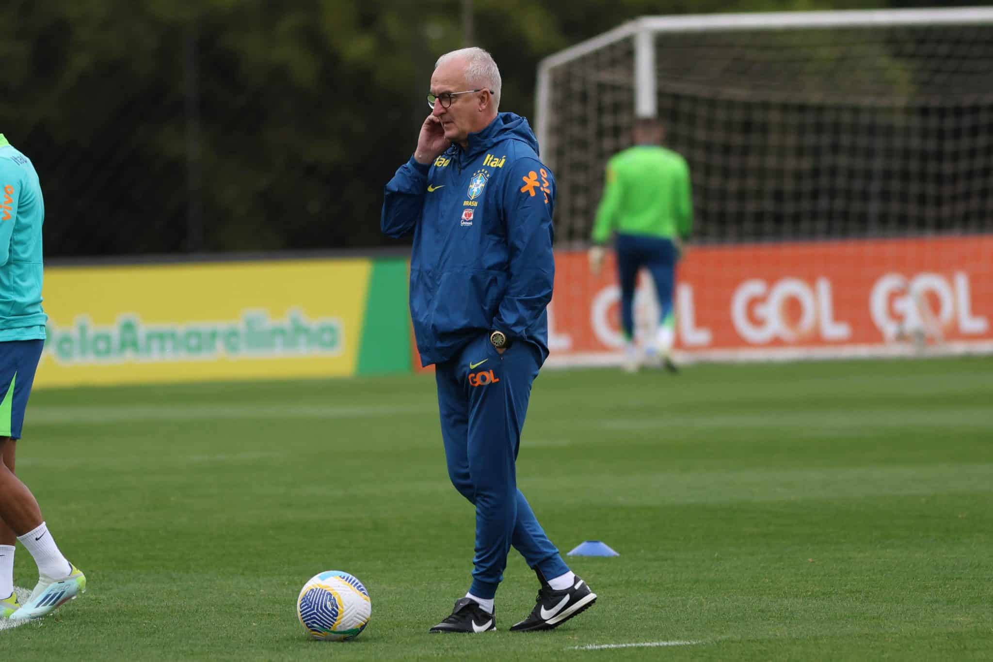 Dorival J&uacute;nior, t&eacute;cnico da sele&ccedil;&atilde;o brasileira. Foto: Jo&atilde;o Heim/Zimel Press/Gazeta Press