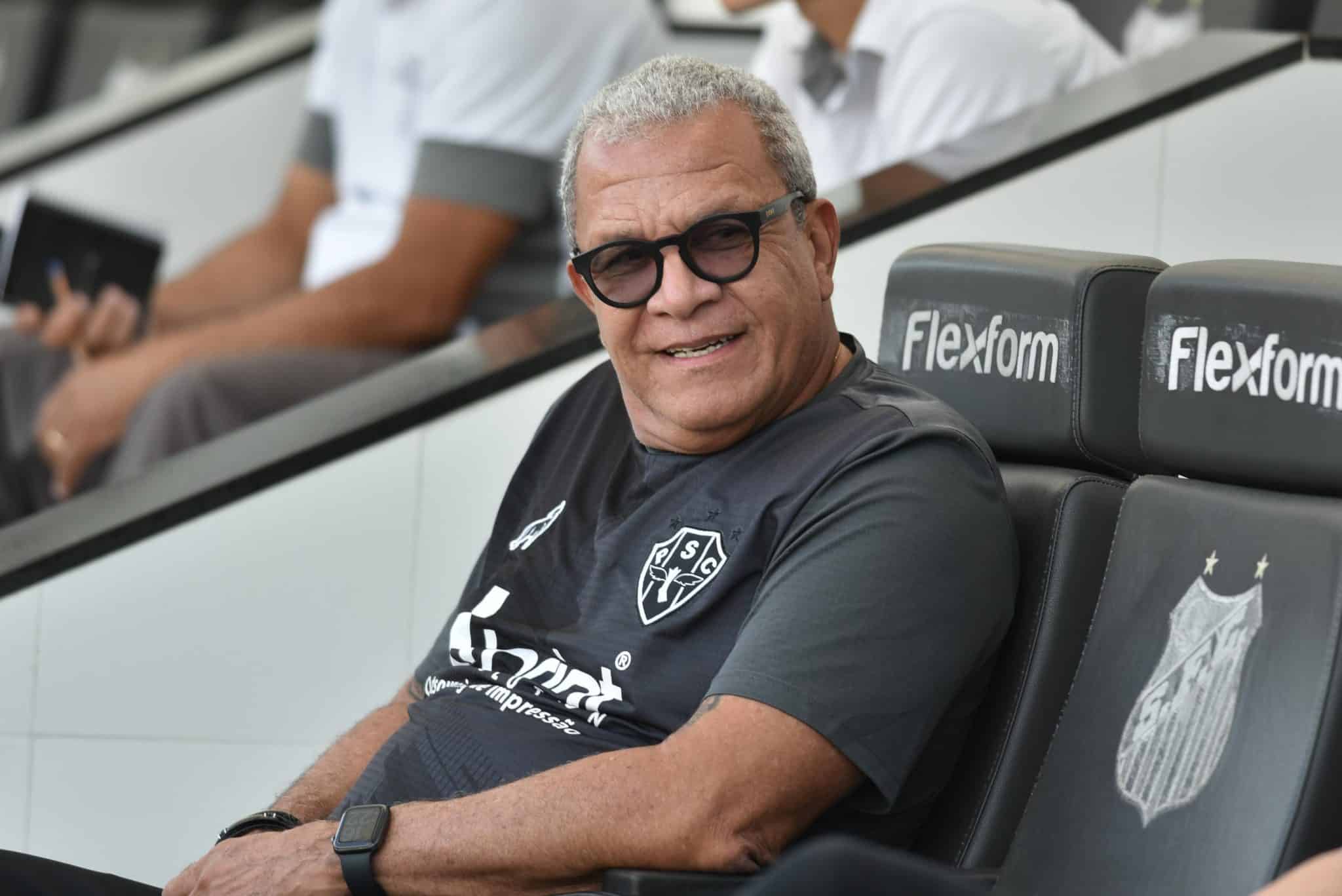 H&eacute;lio dos Anjos em seu &uacute;ltimo trabalho, no Paysandu