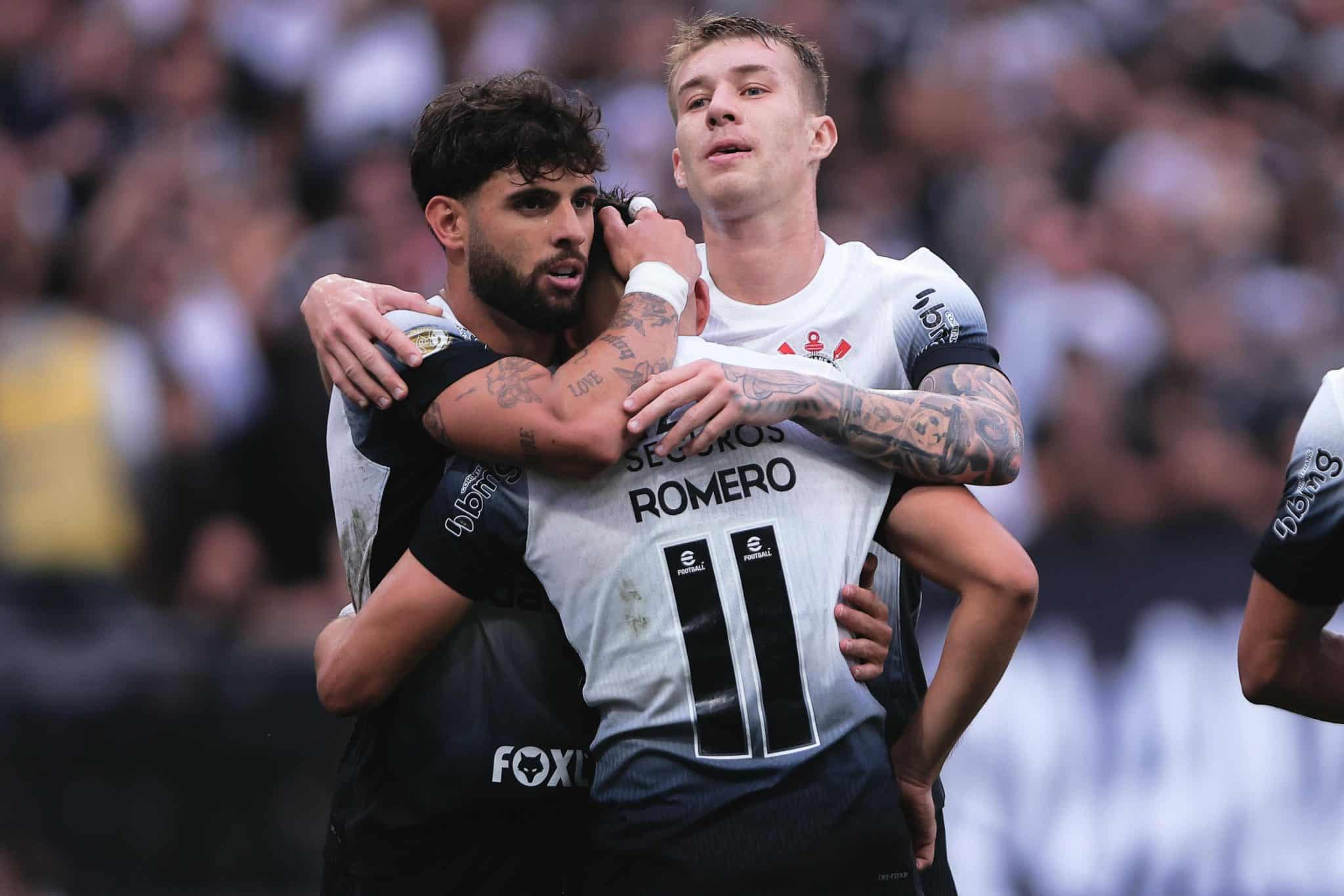 Em terra de Memphis, Romero e Yuri Alberto s&atilde;o os reis em vit&oacute;ria do Corinthians