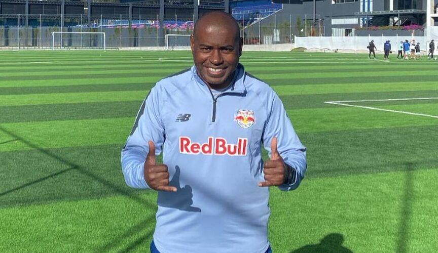 Baiano como assistente t&eacute;cnico no Red Bull Bragantino