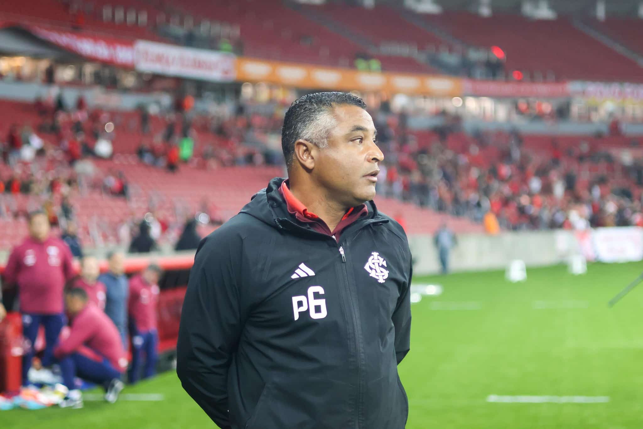 Roger Machado, treinador do Internacional