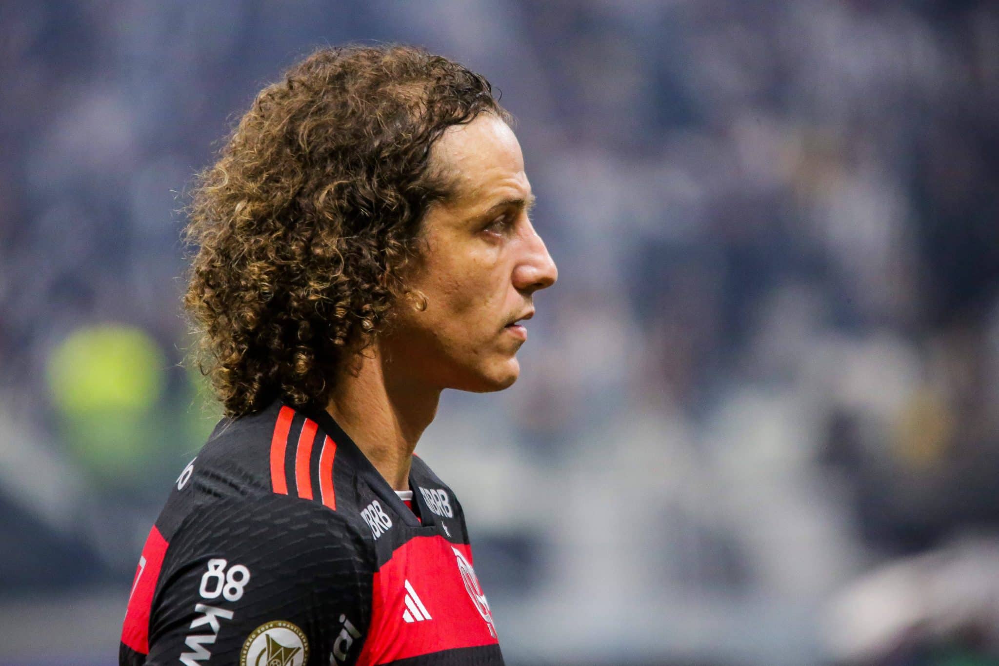 David Luiz em jogo do Flamengo