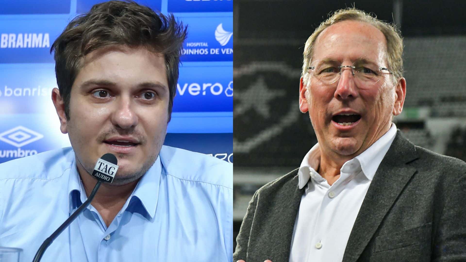 &lsquo;Vai colocar no dossi&ecirc; dele&rsquo;: entenda a &lsquo;treta&rsquo; entre dirigente do Gr&ecirc;mio e John Textor