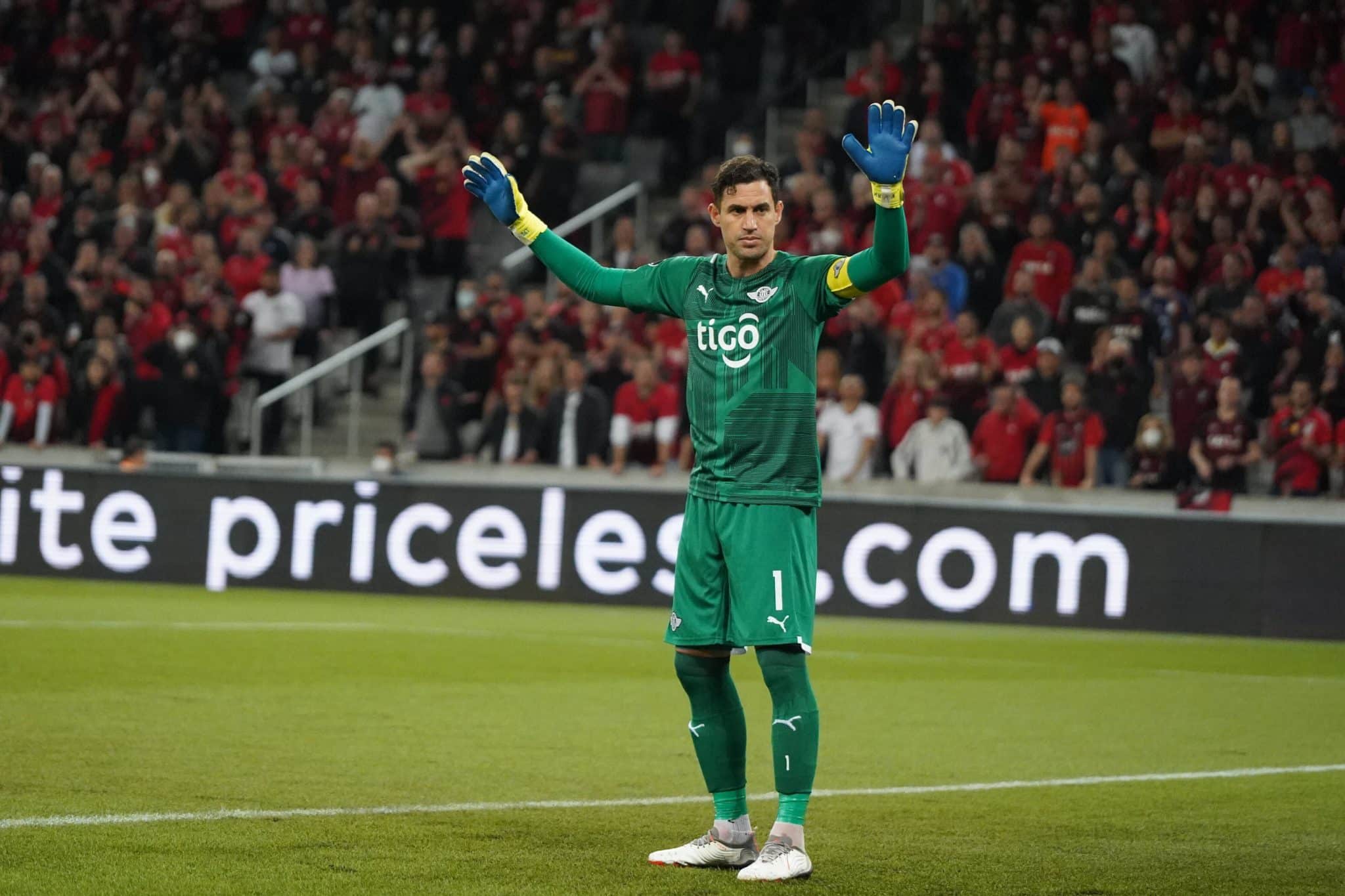 Goleiro e um dos capit&atilde;es do Libertad, Mart&iacute;n Silva &eacute; um velho conhecido da torcida do Vasco