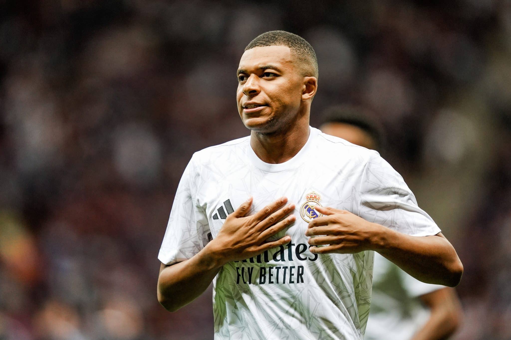 Kylian Mbapp&eacute; em sua primeira temporada pelo Real Madrid. Foto: Icon Sport
