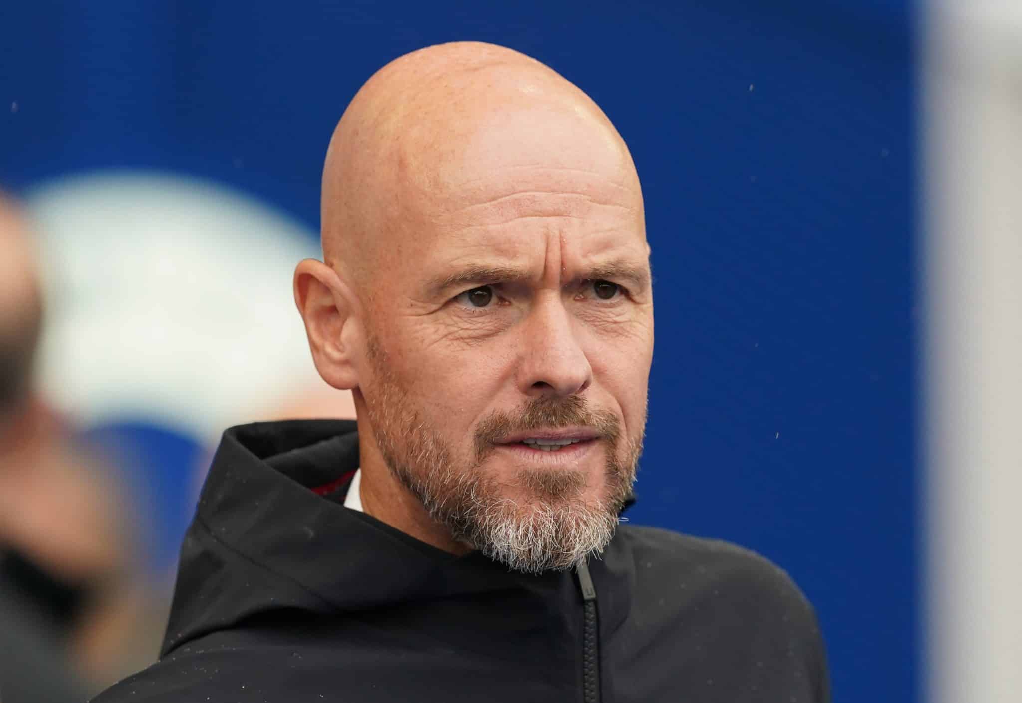Erik ten Hag, t&eacute;cnico do Manchester United. Foto: Icon Sport