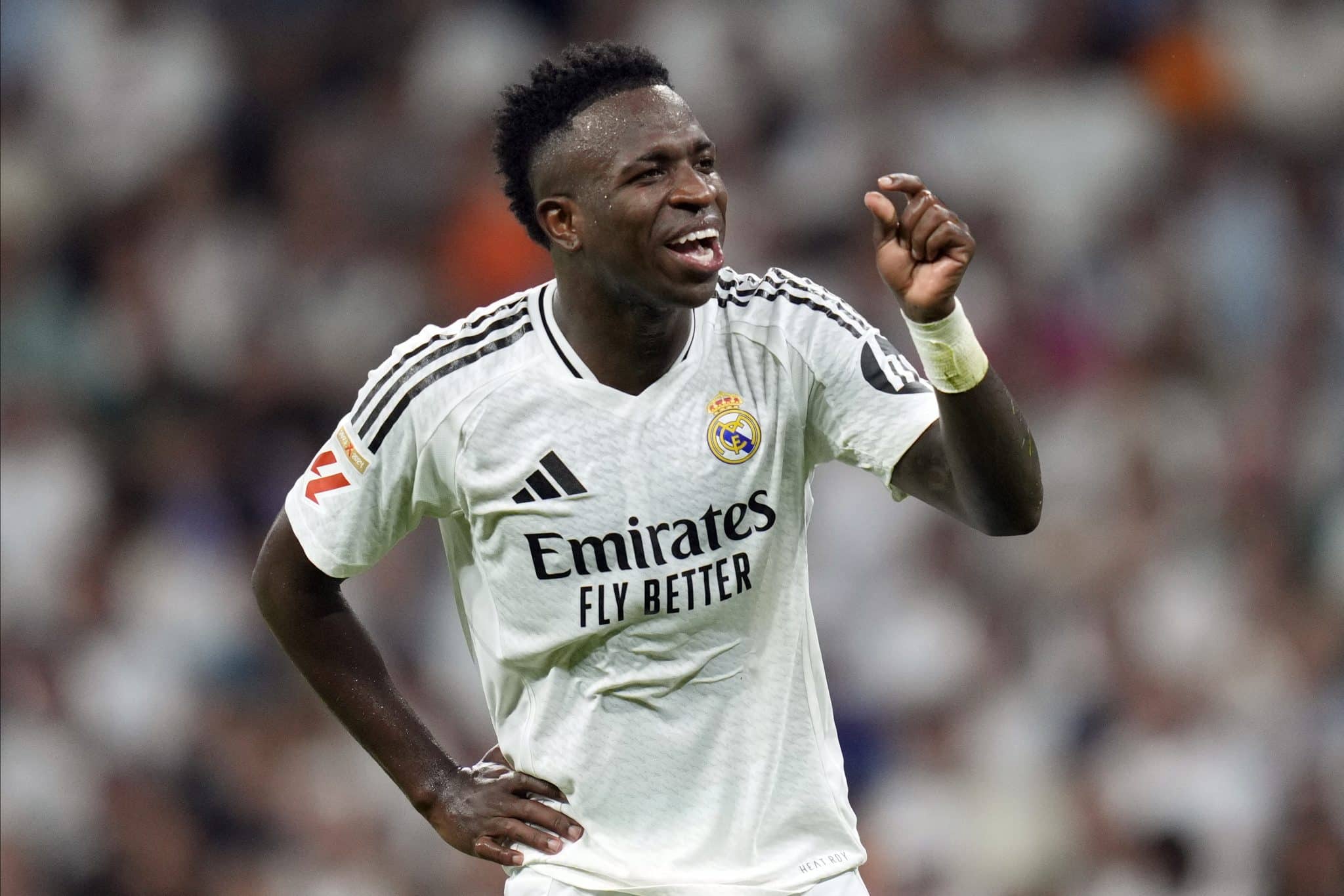 Vin&iacute;cius J&uacute;nior, atacante do Real Madrid. Foto: Icon Sport