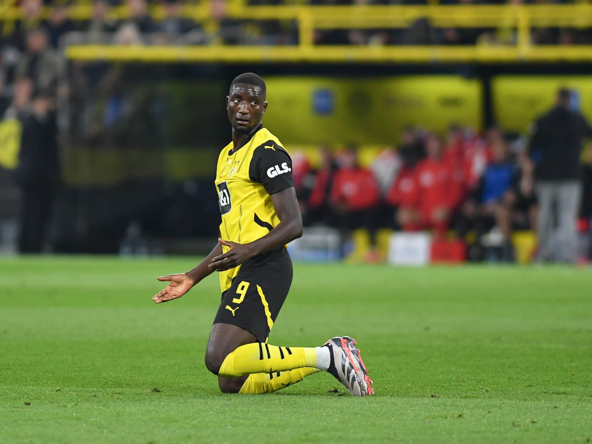 Guirassy &eacute; o homem gol do Borussia Dortmund para a Champions 24/25. Foto: Icon Sport