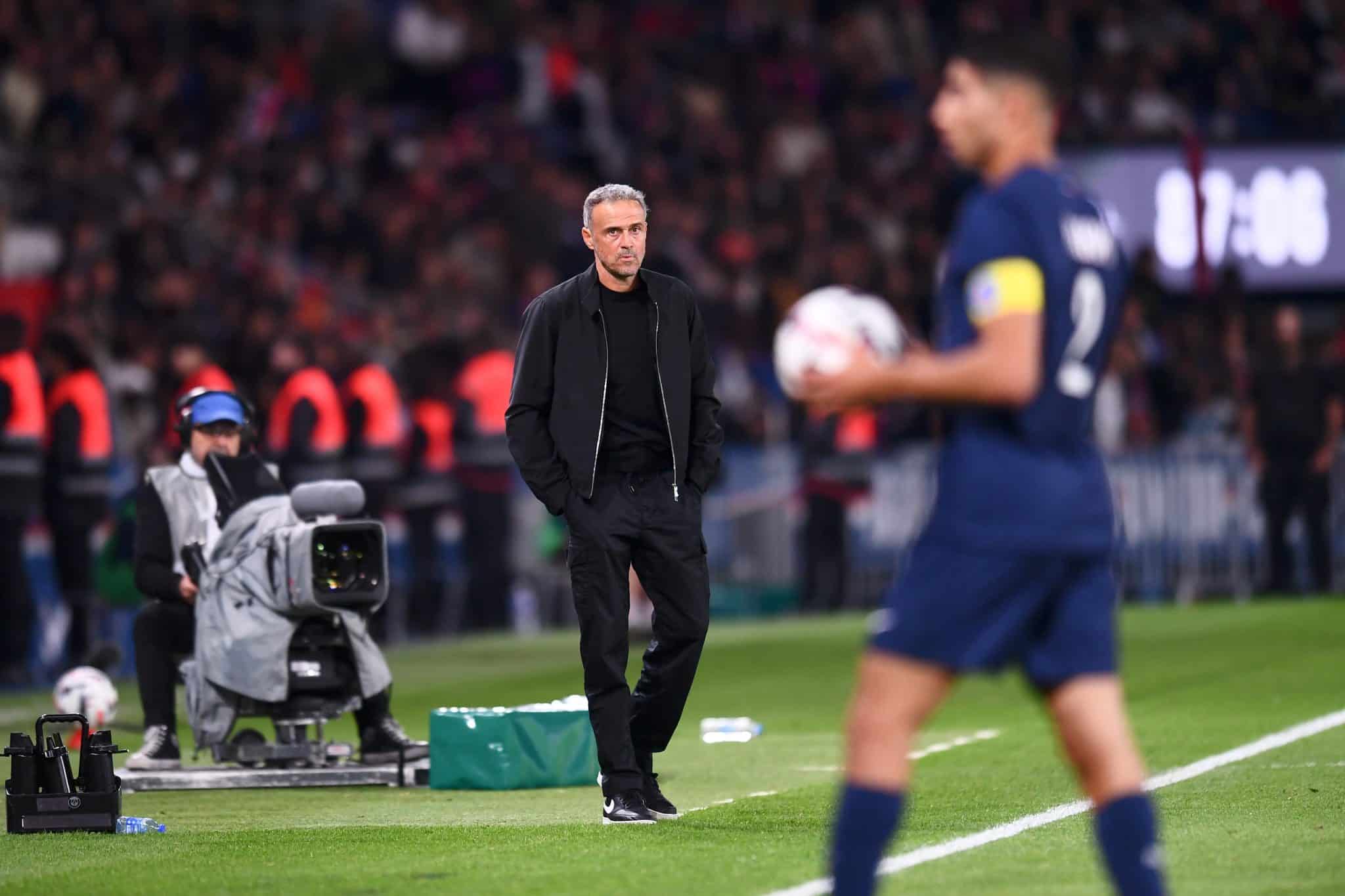 Para jogo contra o Rennes pela 6&ordf; rodada da Ligue 1, Luis Enrique tem oito desfalques no PSG. Foto: Icon Sport