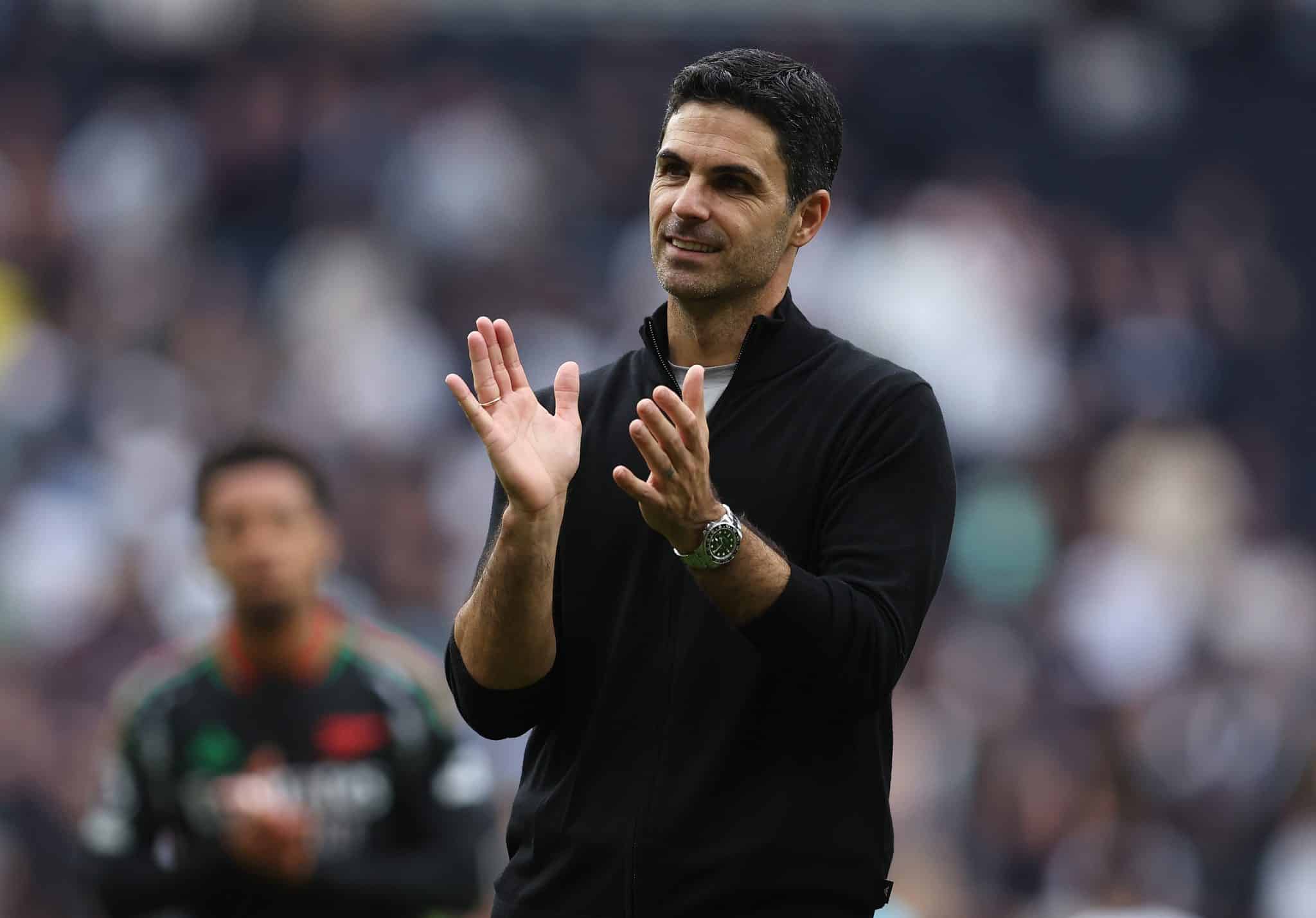 Mikel Arteta, t&eacute;cnico do Arsenal. Foto: Icon Sport