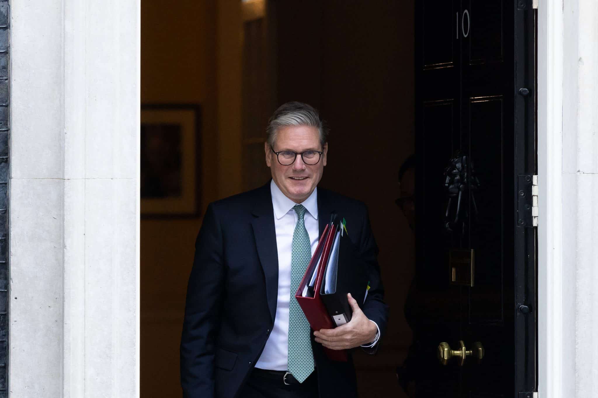 O primeiro ministro do Reino Unido, Keir Starmer, do Partido Trabalhista