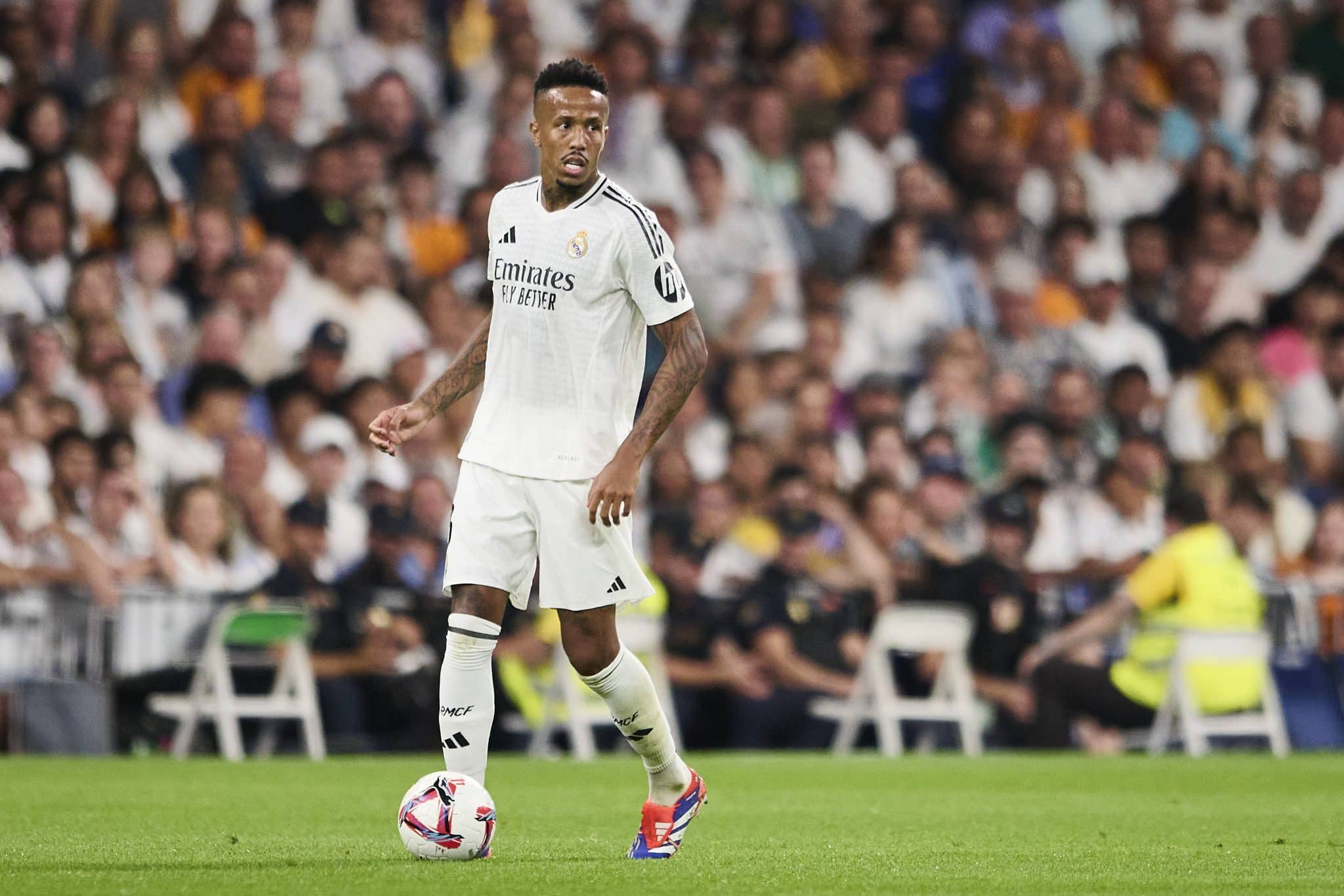 &Eacute;der Milit&atilde;o se recupera de problema na coxa direita, e est&aacute; dispon&iacute;vel para o pr&oacute;ximo jogo do Real Madrid