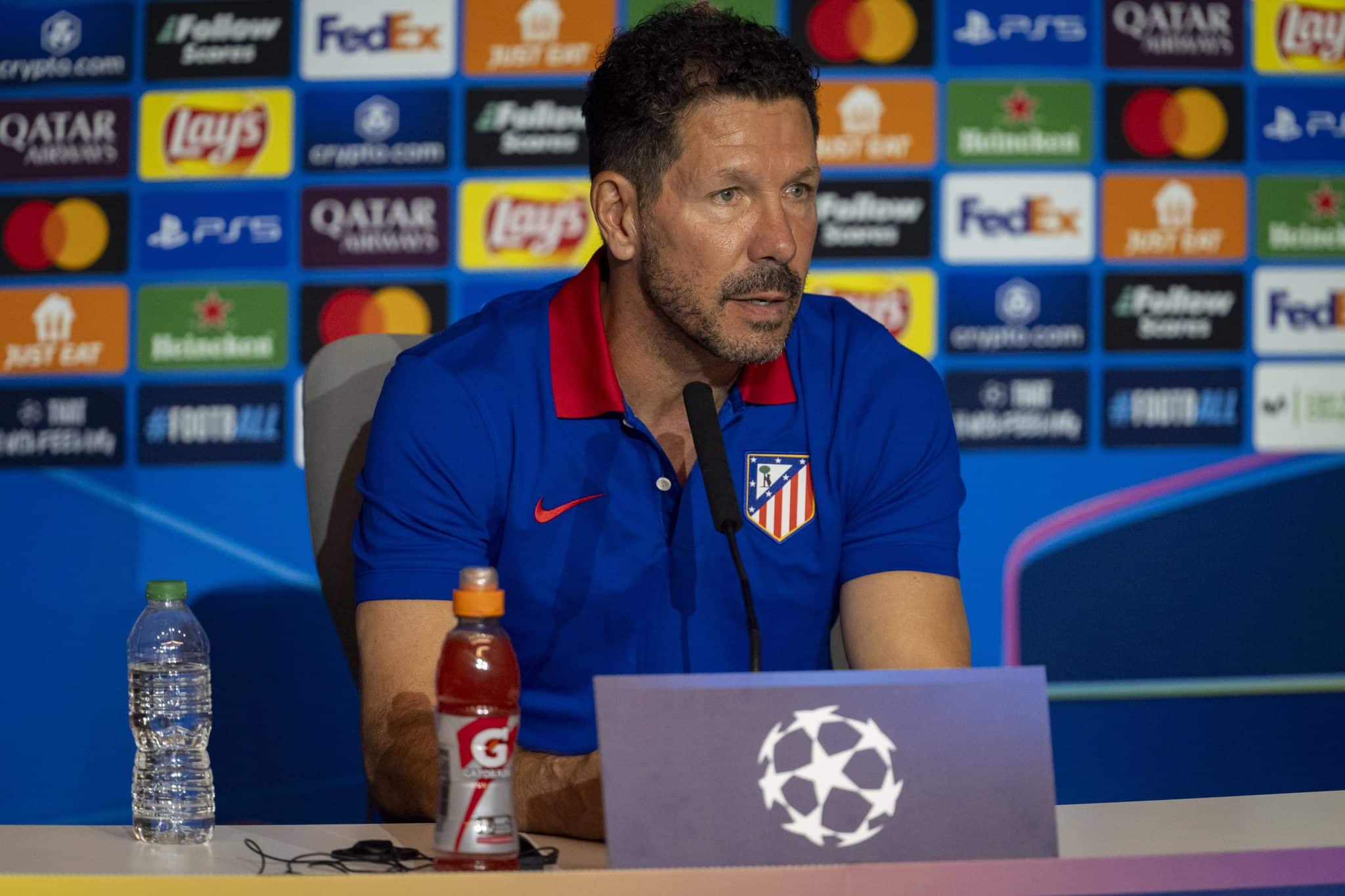 Simeone, t&eacute;cnico do Atl&eacute;tico de Madrid (Foto: Imago)
