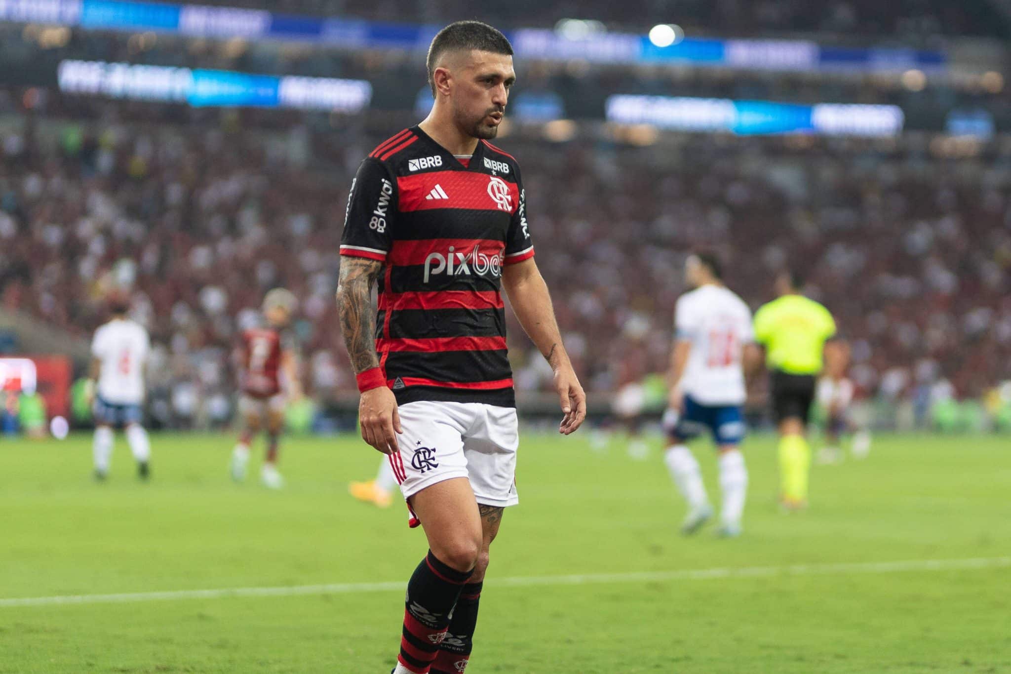 Her&oacute;i contra o Bahia, Arrascaeta gerou debate interno no Flamengo e quase n&atilde;o jogou
