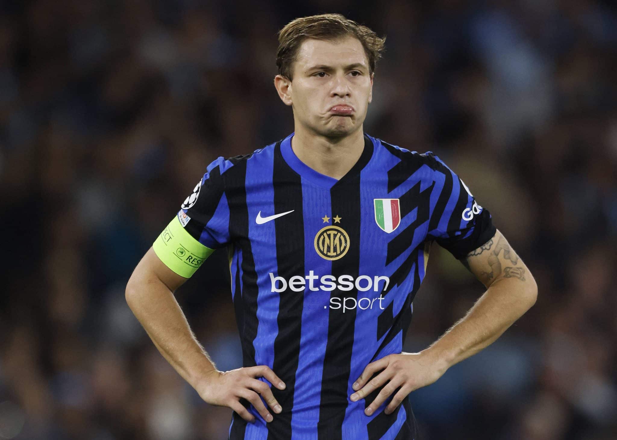 Nicol&ograve; Barella em a&ccedil;&atilde;o pela Internazionale (Foto: Imago)