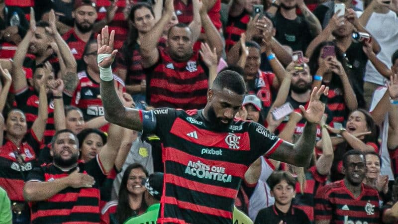 Gerson salva Tite e Flamengo em noite que mais parecia fim de festa no Maracanã