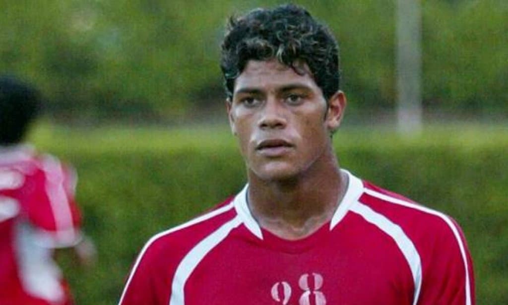 Hulk em sua &eacute;poca de Vit&oacute;ria, no in&iacute;cio da carreira