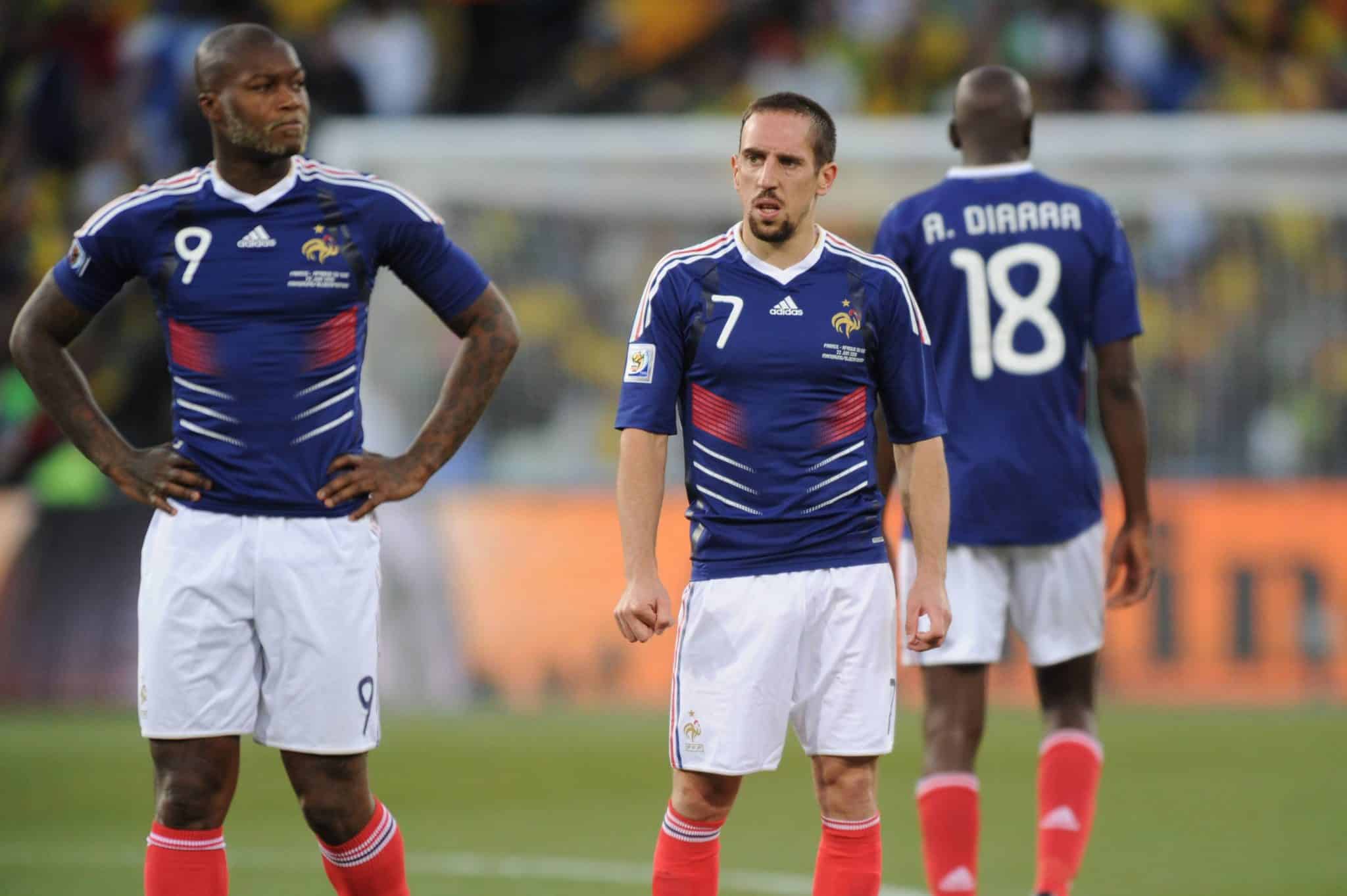Foto: (Imago) - Djibril Ciss&eacute; jogou a Copa do Mundo de 2010 com a Fran&ccedil;a