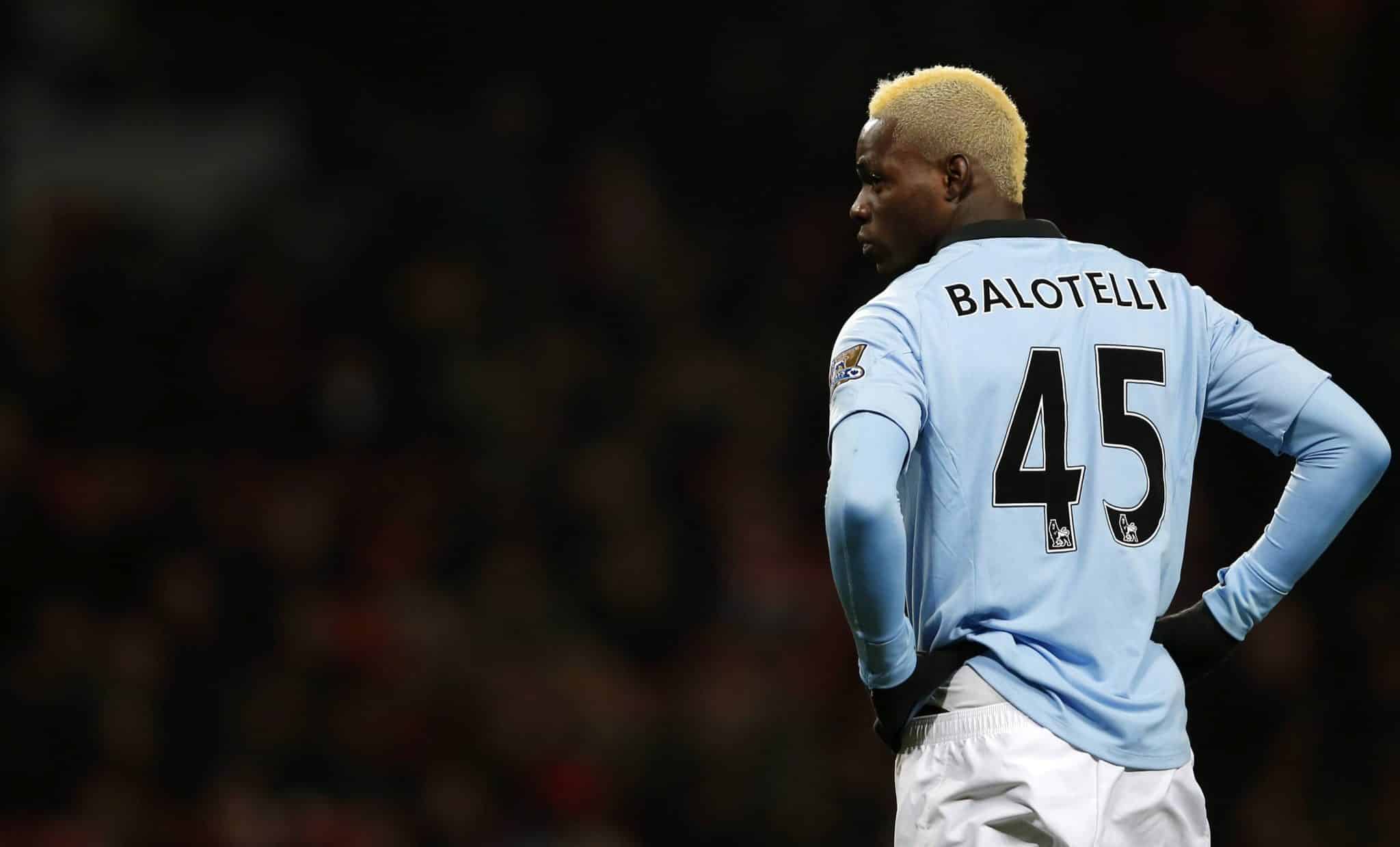 Balotelli nos tempos de Manchester City 