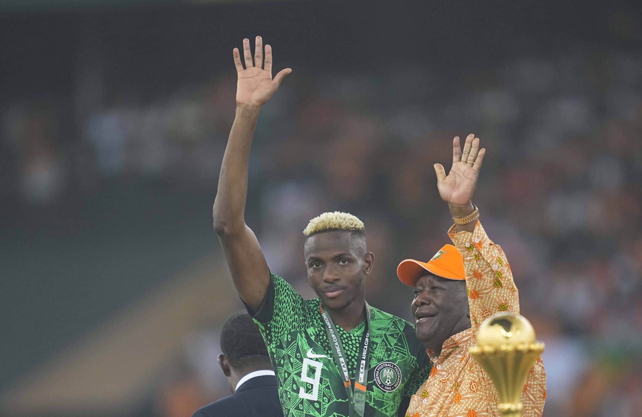 Foto: (Imago) - Victor Osimhen a servi&ccedil;o da Nig&eacute;ria