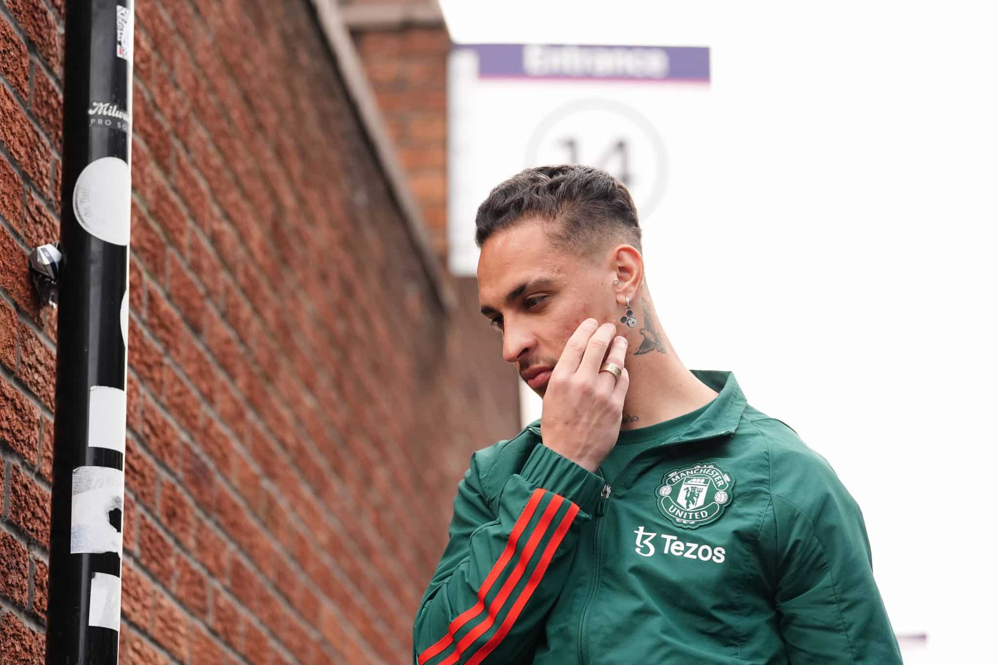 Antony tem futuro indefinido no Manchester United (Foto: Imago)