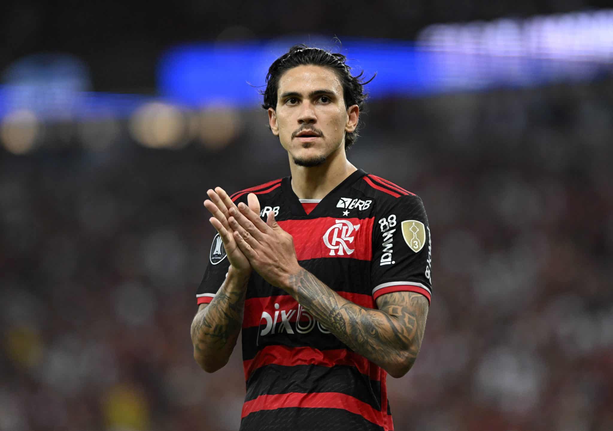 Pedro em a&ccedil;&atilde;o pelo Flamengo Foto: (Imago)
