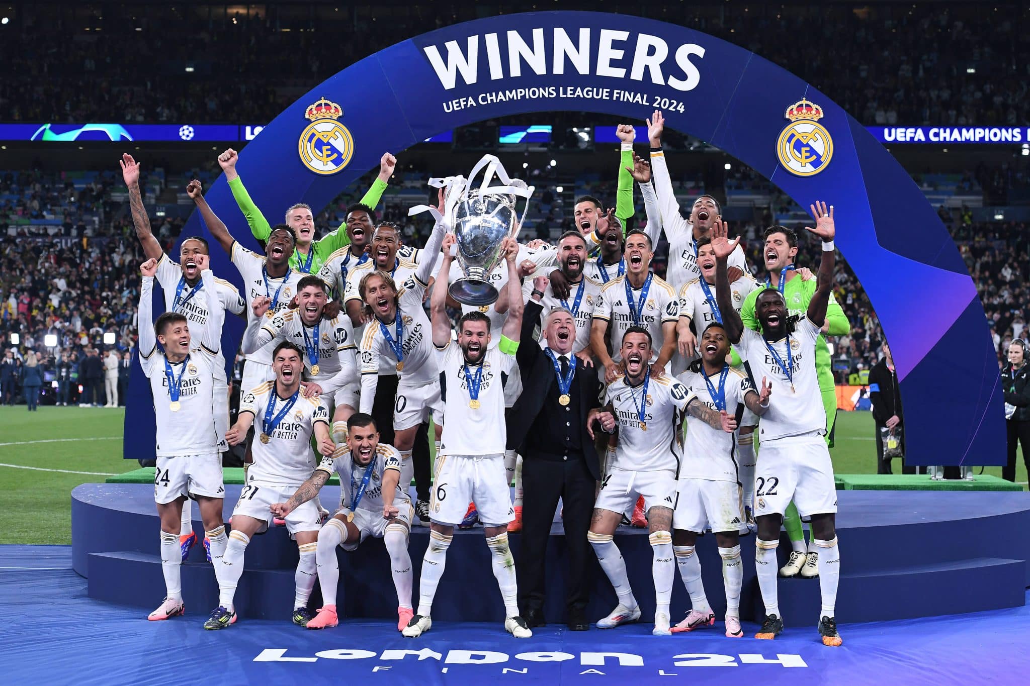 Foto: (Imago) - Real Madrid, atual campe&atilde;o da Champions League