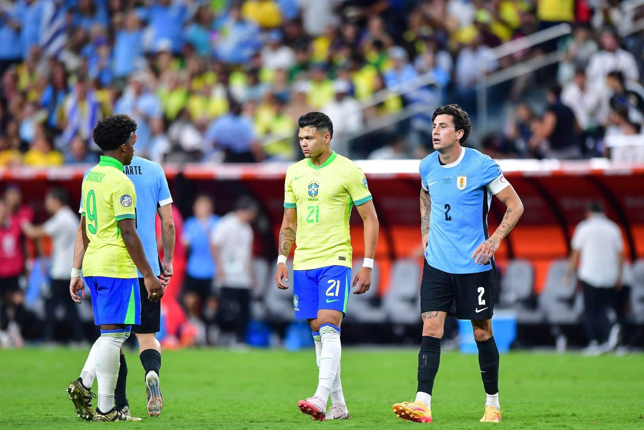 Foto: (Imago) - Evanilson pela Sele&ccedil;&atilde;o Brasileira