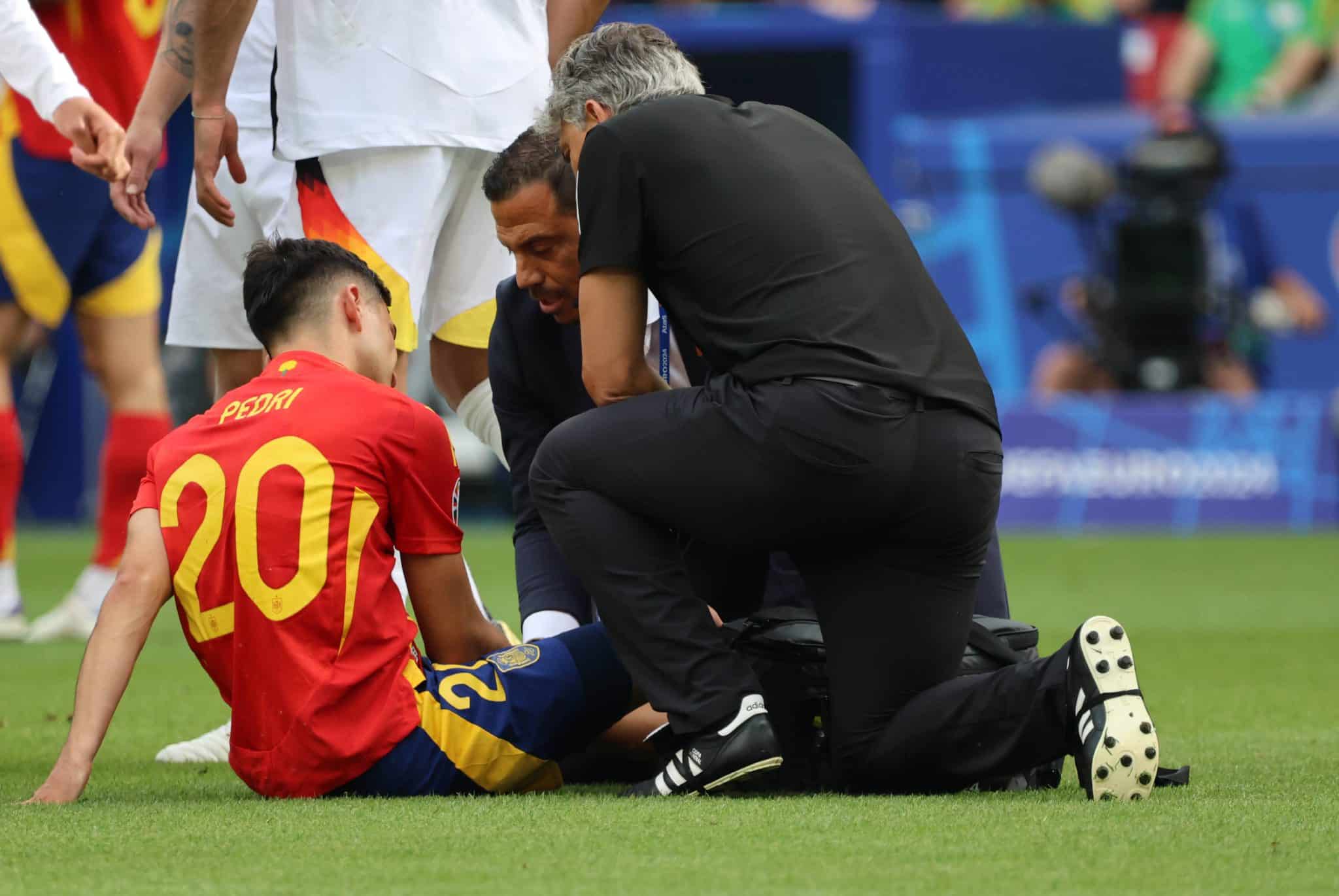 Pedri sofreu les&atilde;o na eurocopa. Foto: Imago