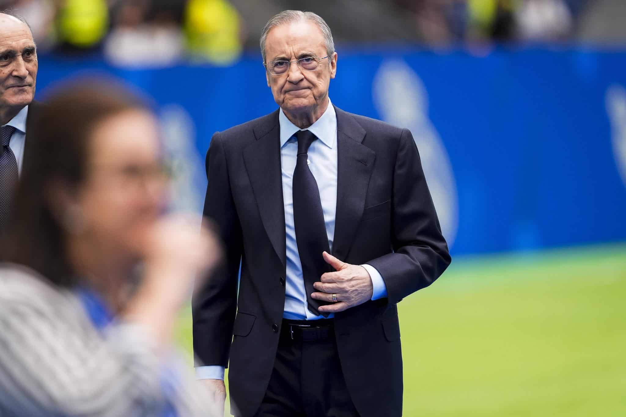 Florentino P&eacute;rez, presidente do Real Madrid