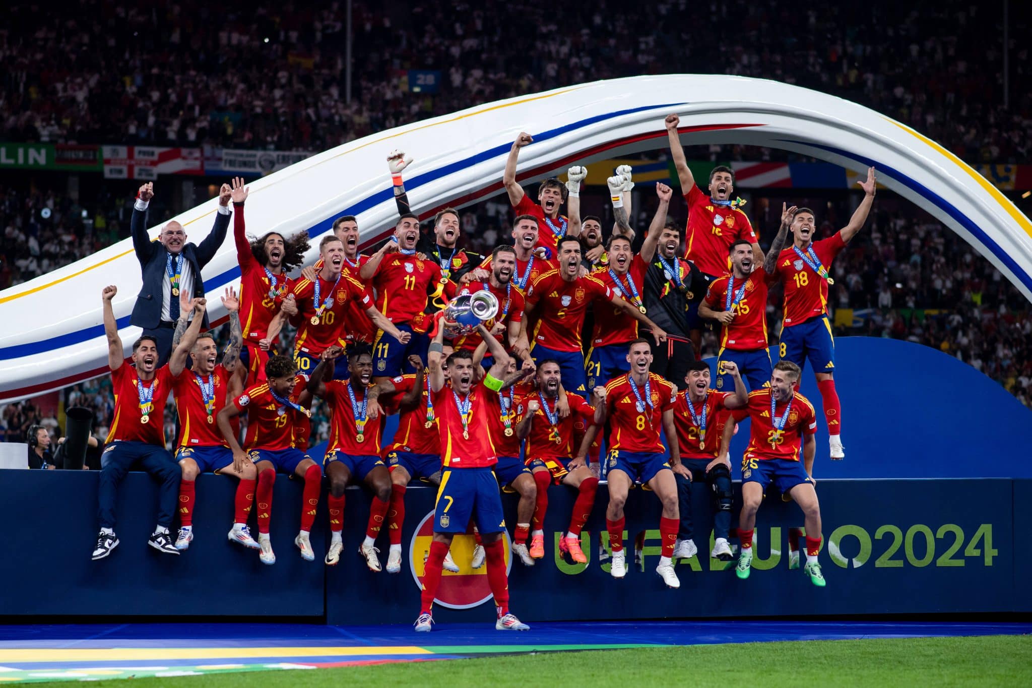 Foto: (Imago) - Espanha, campe&atilde; da Eurocopa 2024