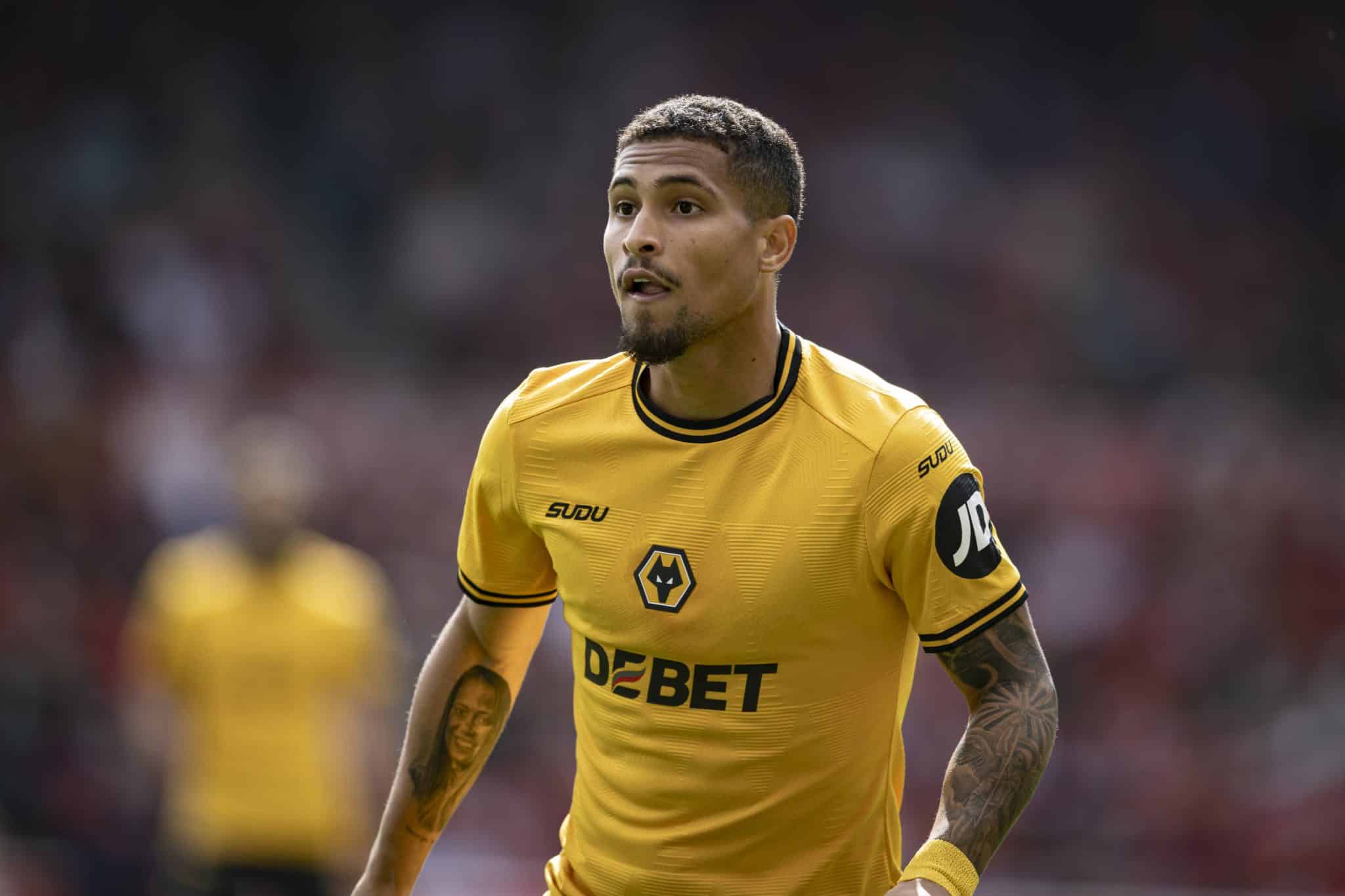 Jo&atilde;o Gomes pelo Brighton (Foto: Imago)